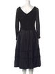 Bellville Sassoon Lorcan Mullany for Neiman Marcus Linen Midi Length Dress