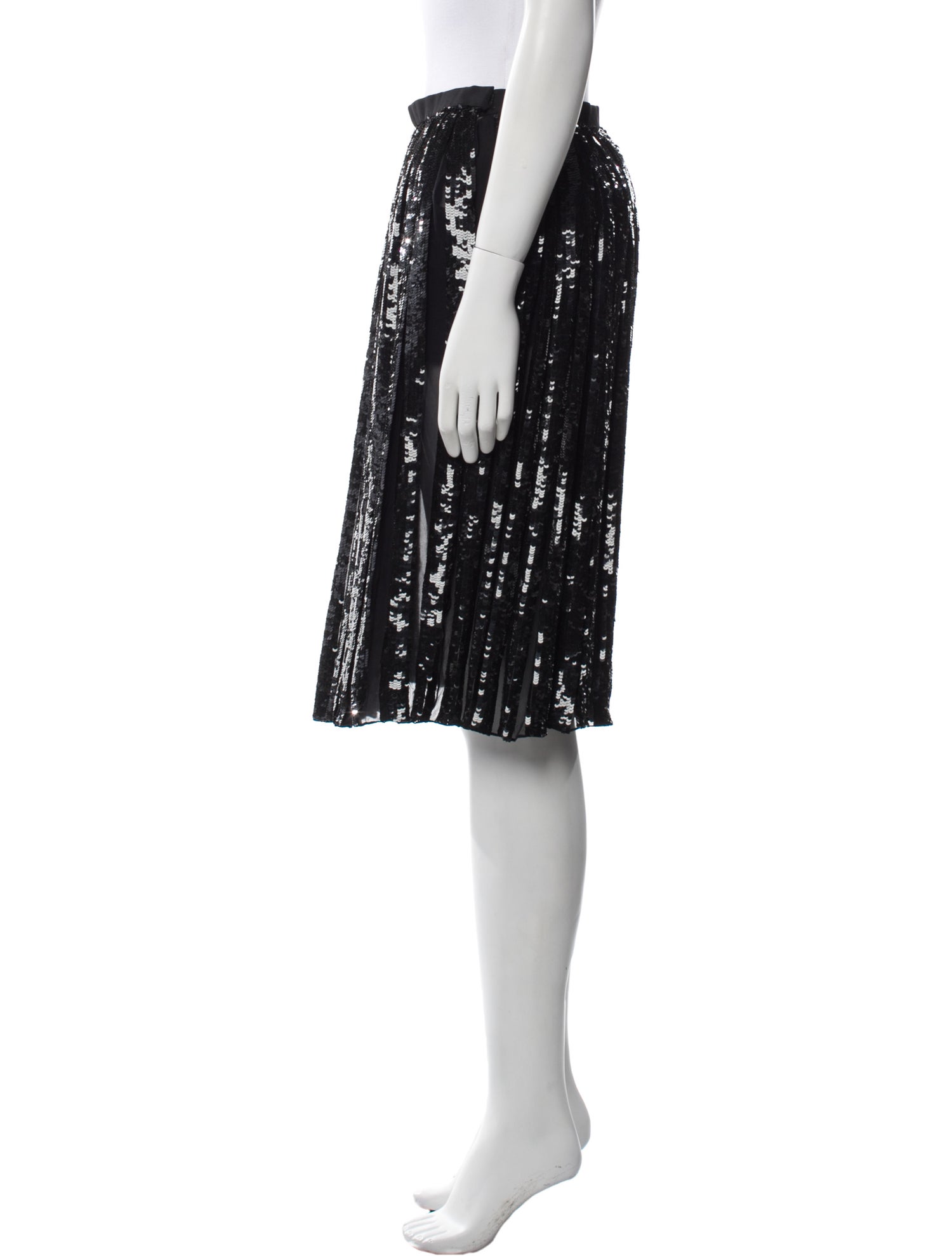 Bellville Sassoon Lorcan Mullany for Neiman Marcus Silk Knee-Length Skirt