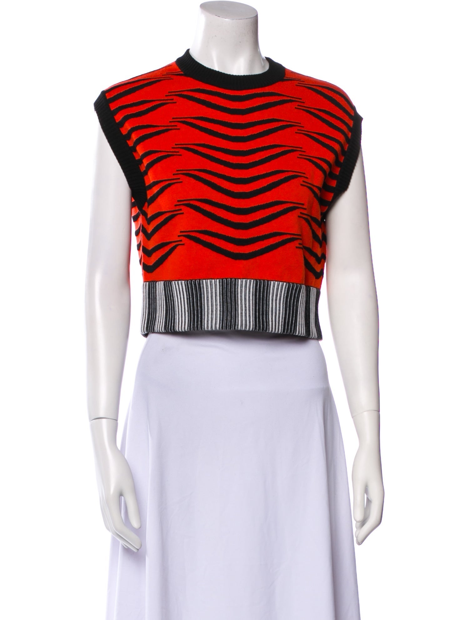 Arthur Arbesser Virgin Wool Striped Sweater