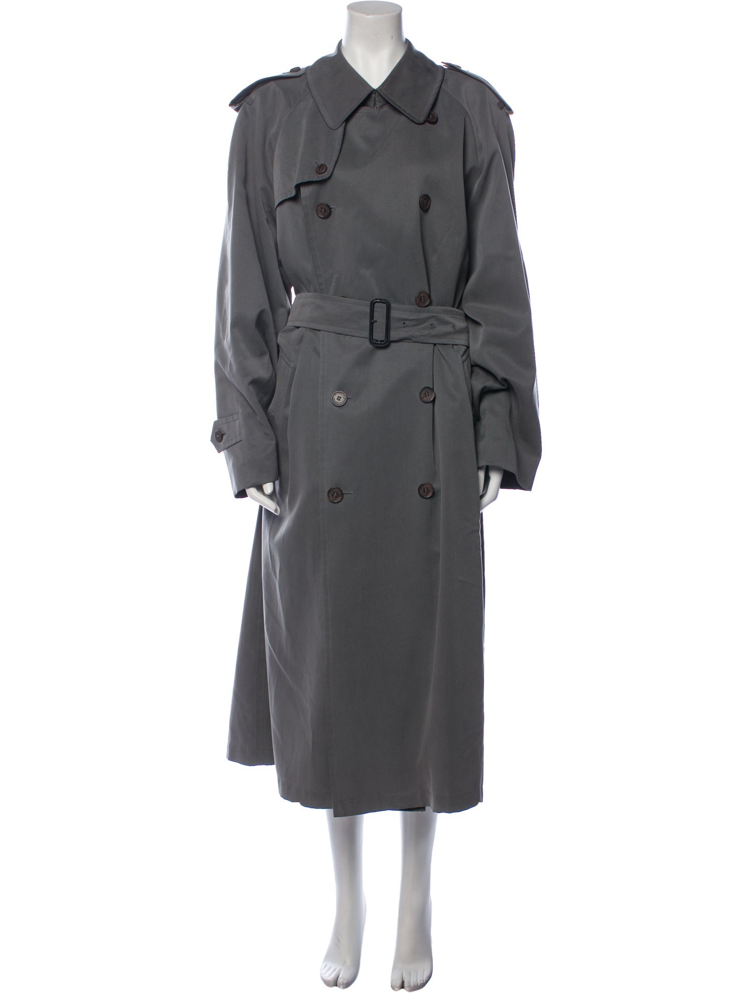 Burberry's Trench Coat Grey Coats, Clothing BSUYR34189 The RealReal