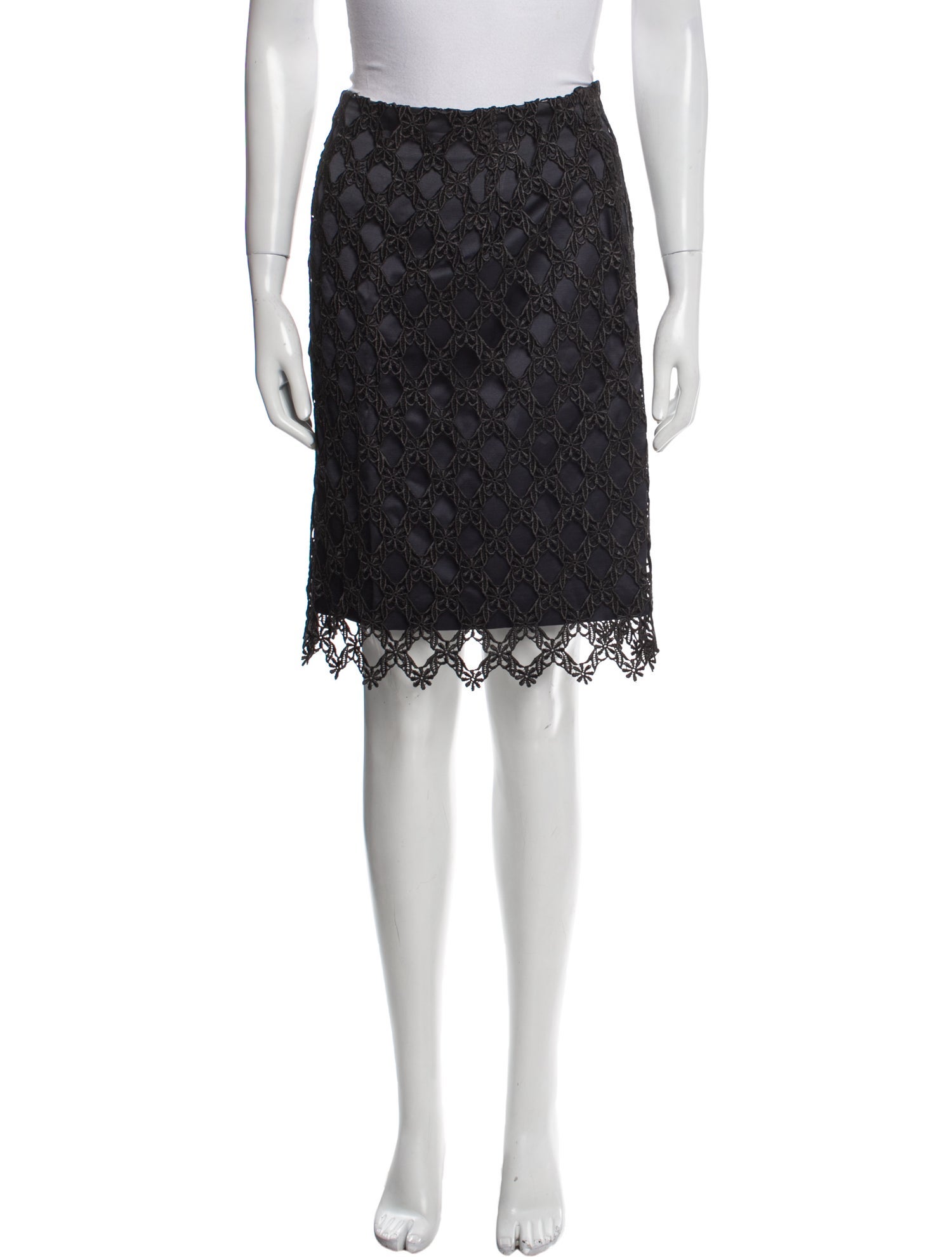 スカート Burberry Lace skirt NWT Burberry Lace Silk Panel Pleated Skirt Soft Peach Pink