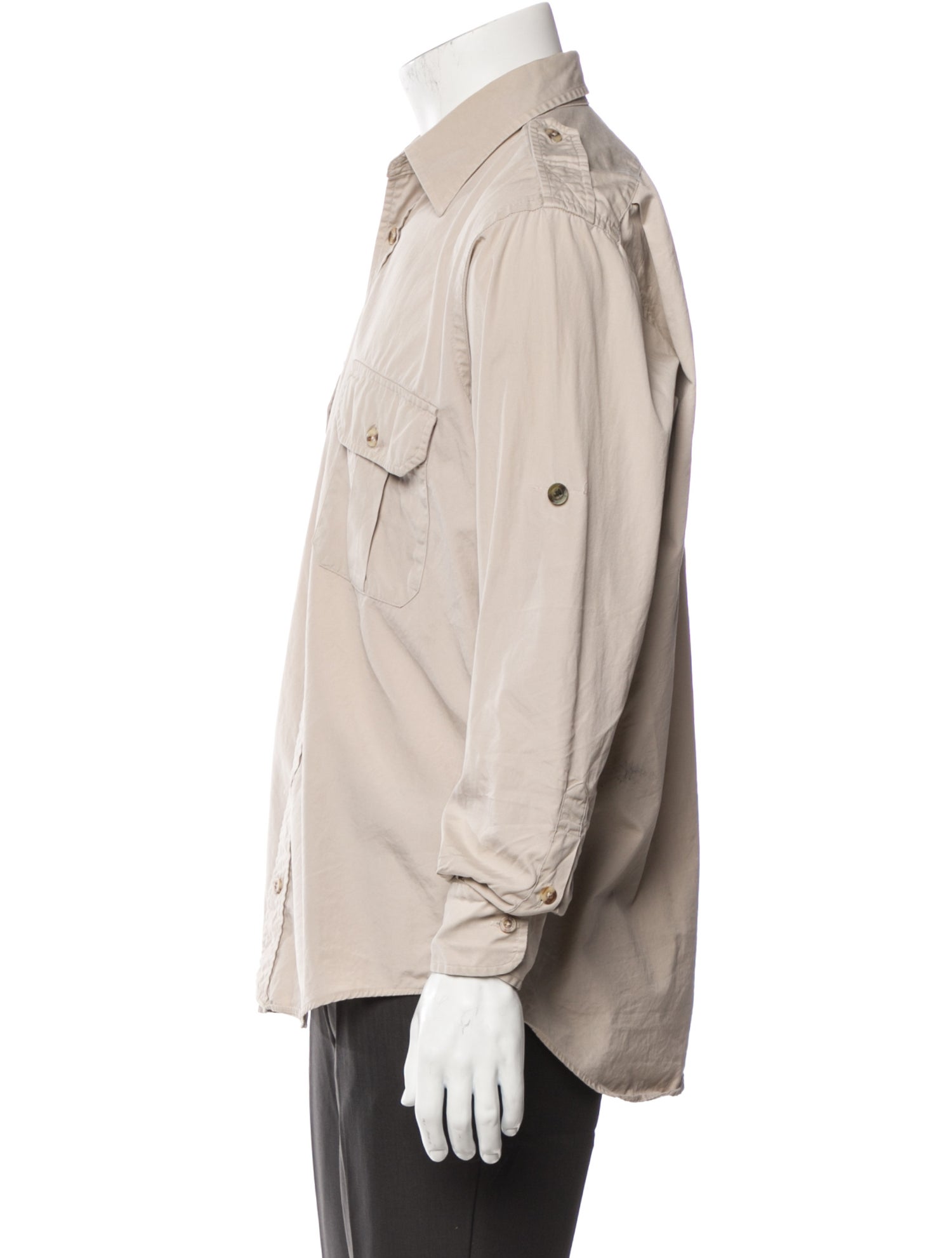 Burberry's House Check Pattern Long Sleeve Shirt