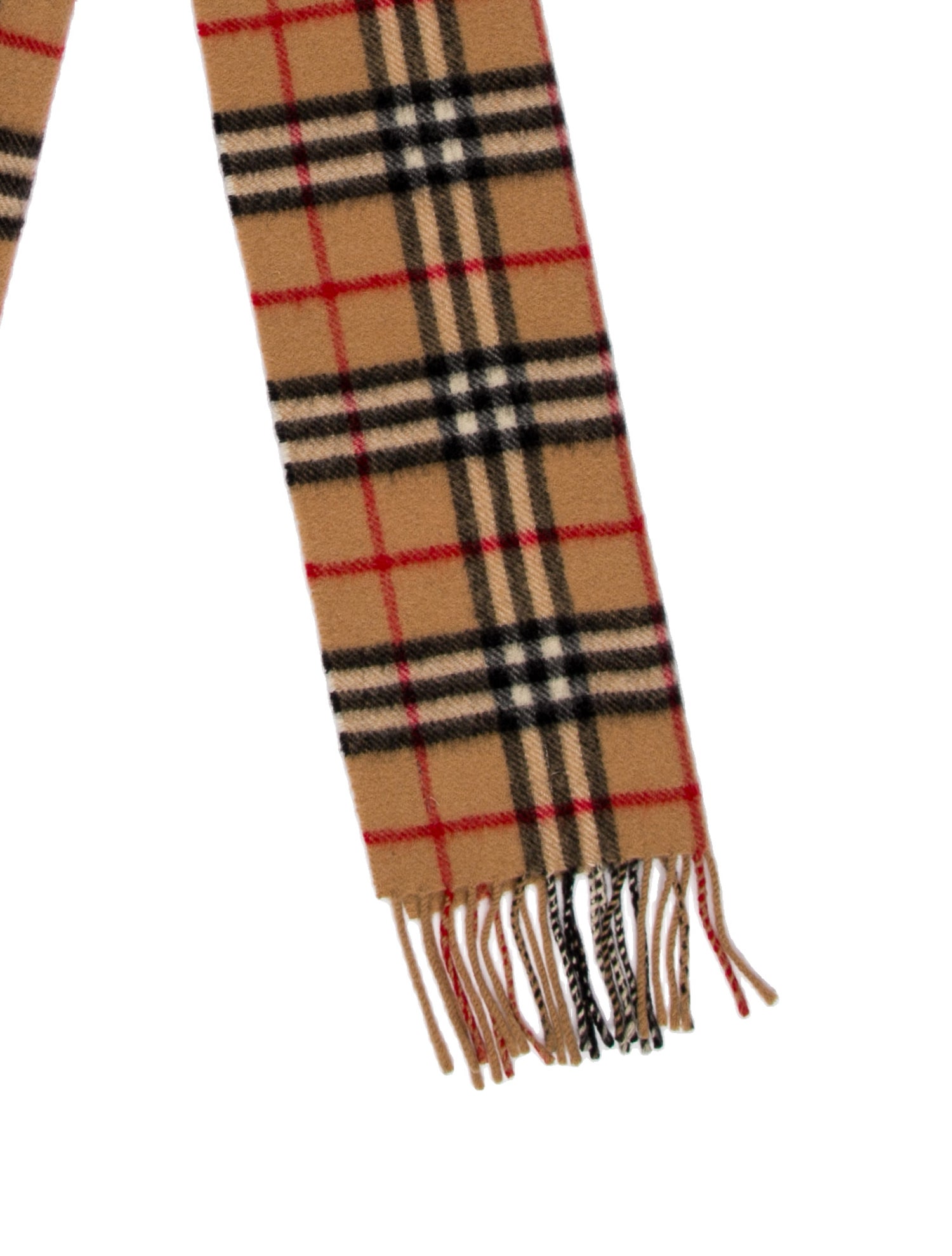 Burberry's Lambswool Nova Check Pattern Scarf