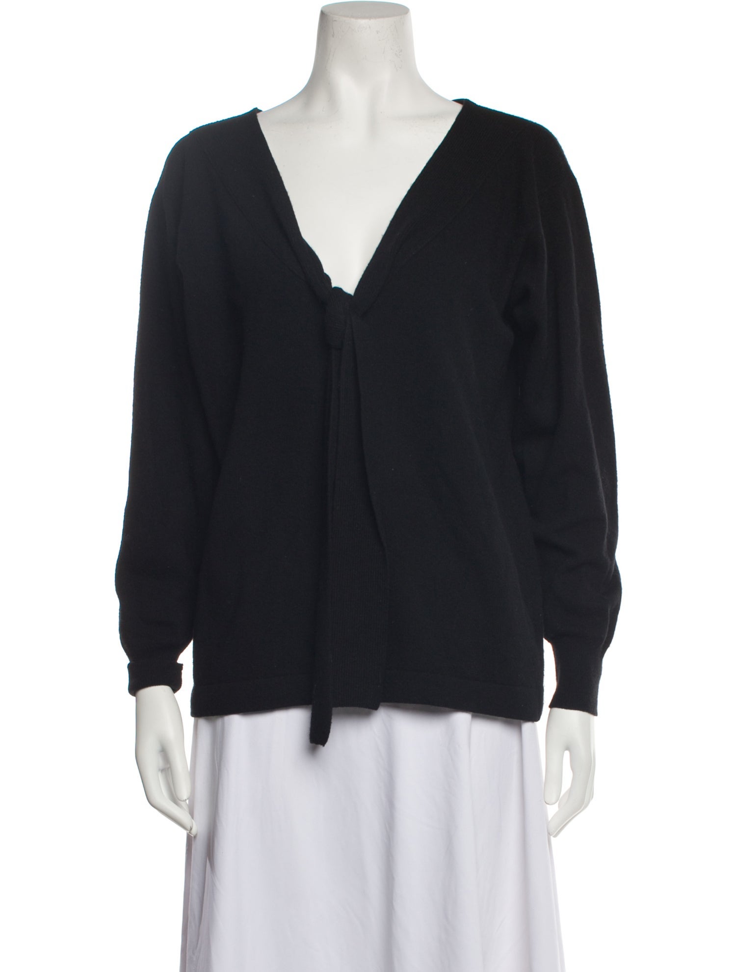 Burberry's Cashmere V-Neck Sweater