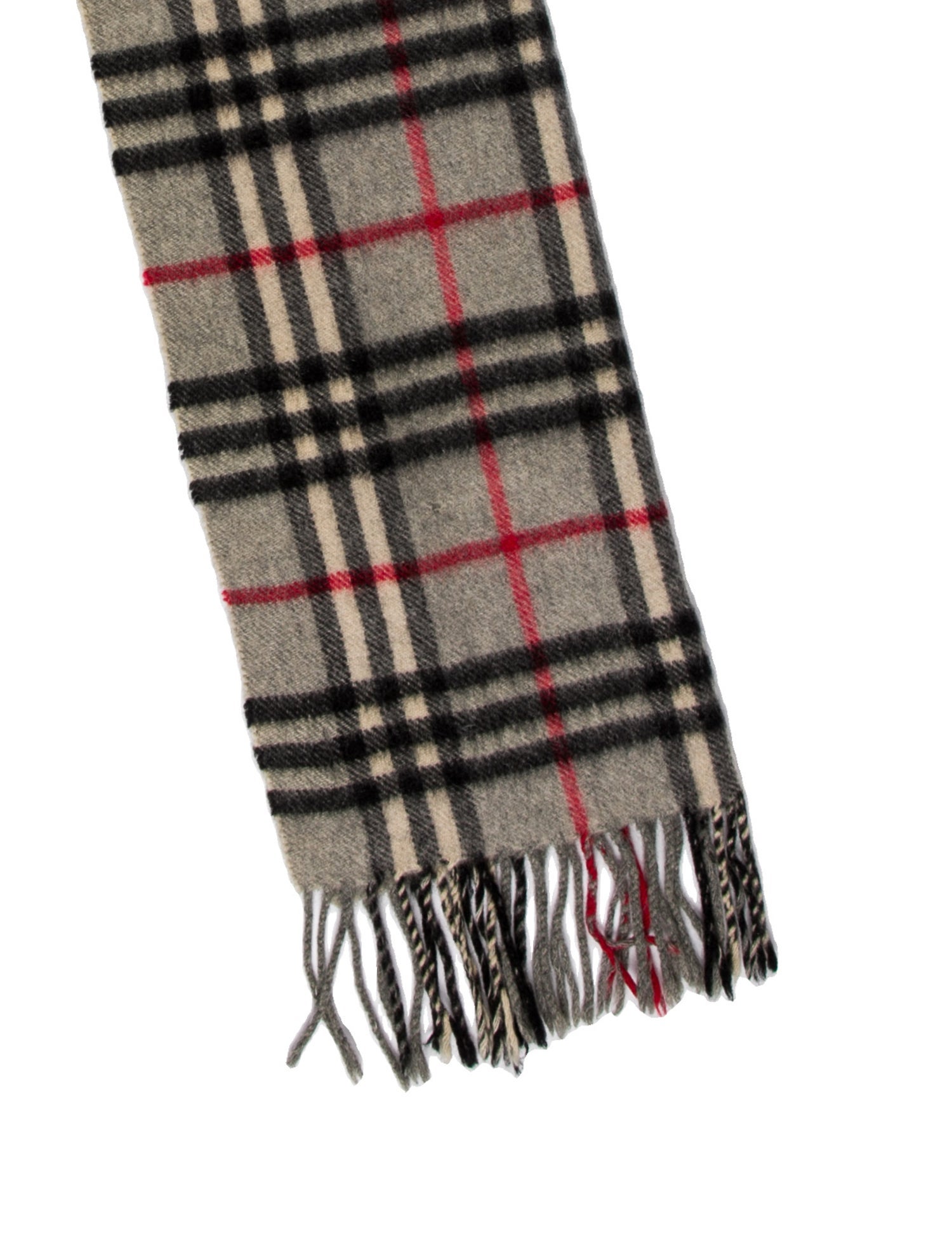 Burberry's Cashmere Striped Scarf
