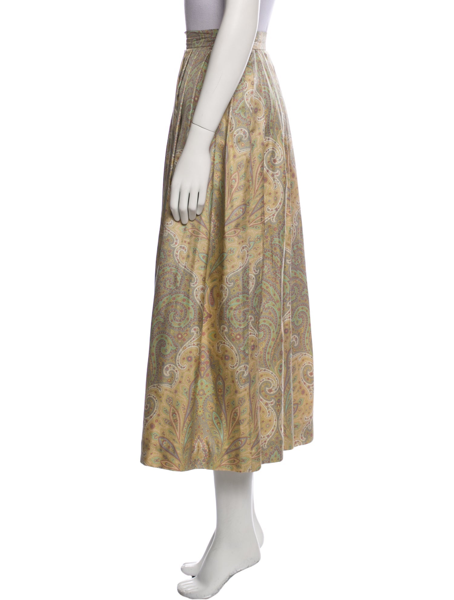 Burberry's Vintage Midi Length Skirt