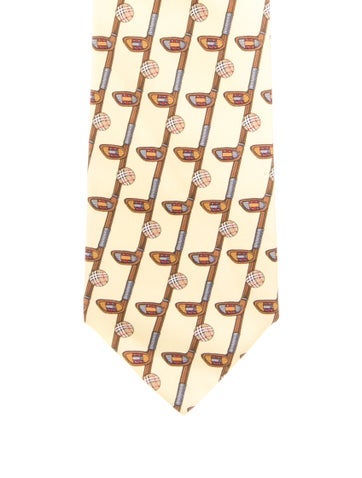 Burberry's Ties Silk Patterned Tie