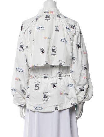 Burberry Nylon Printed Jacket