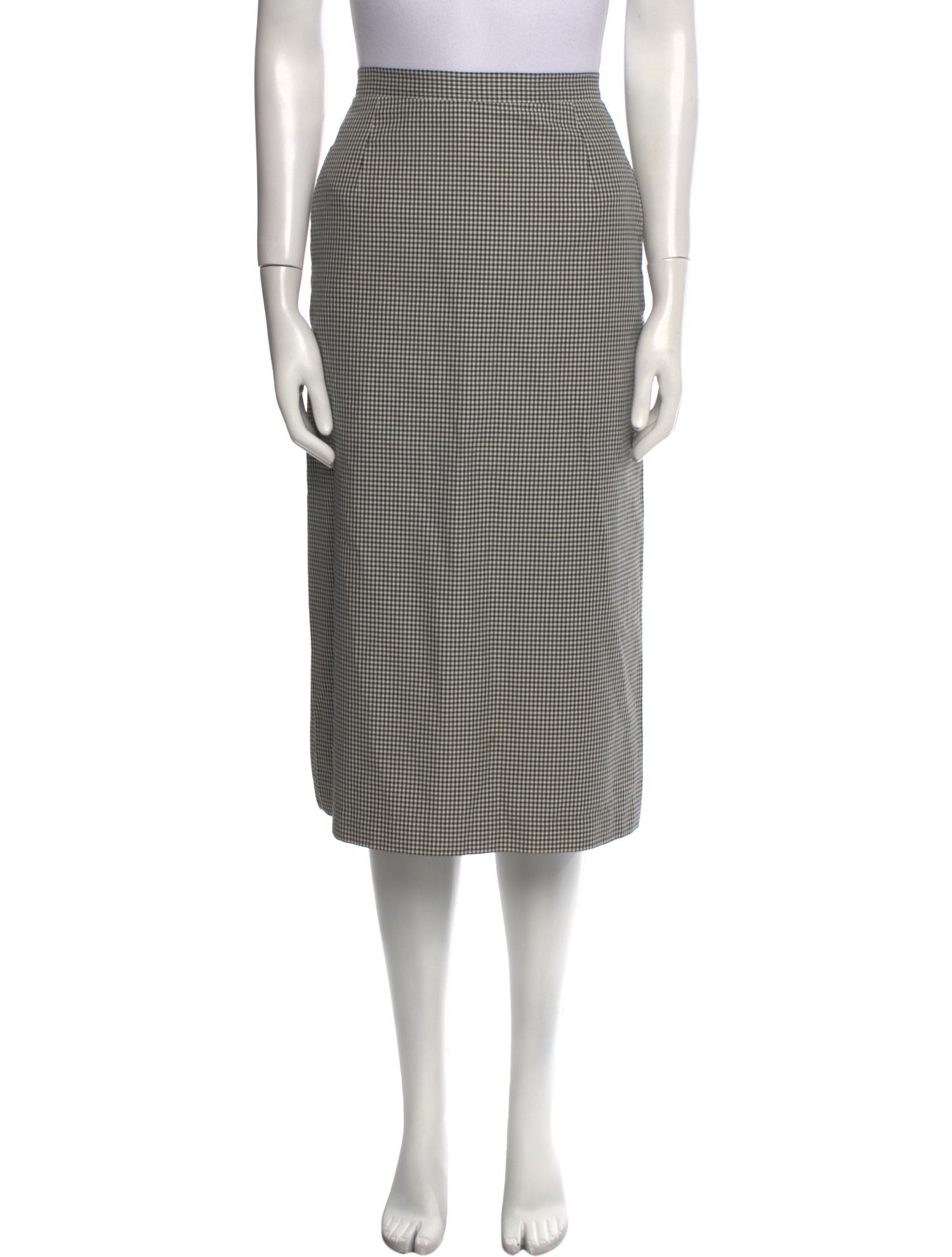 Burberry's Wool Midi Length Skirt