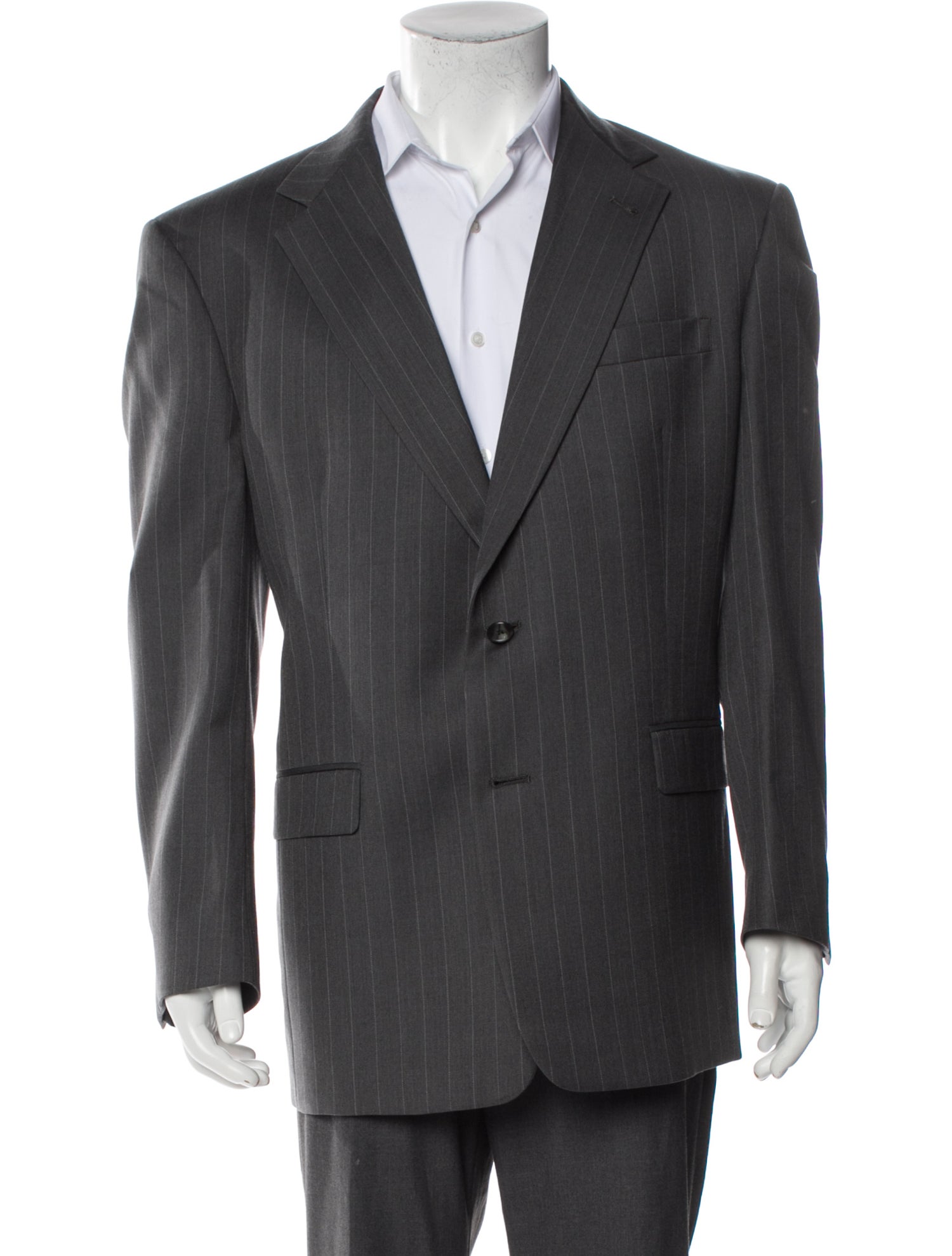 Burberry's Wool Striped Blazer