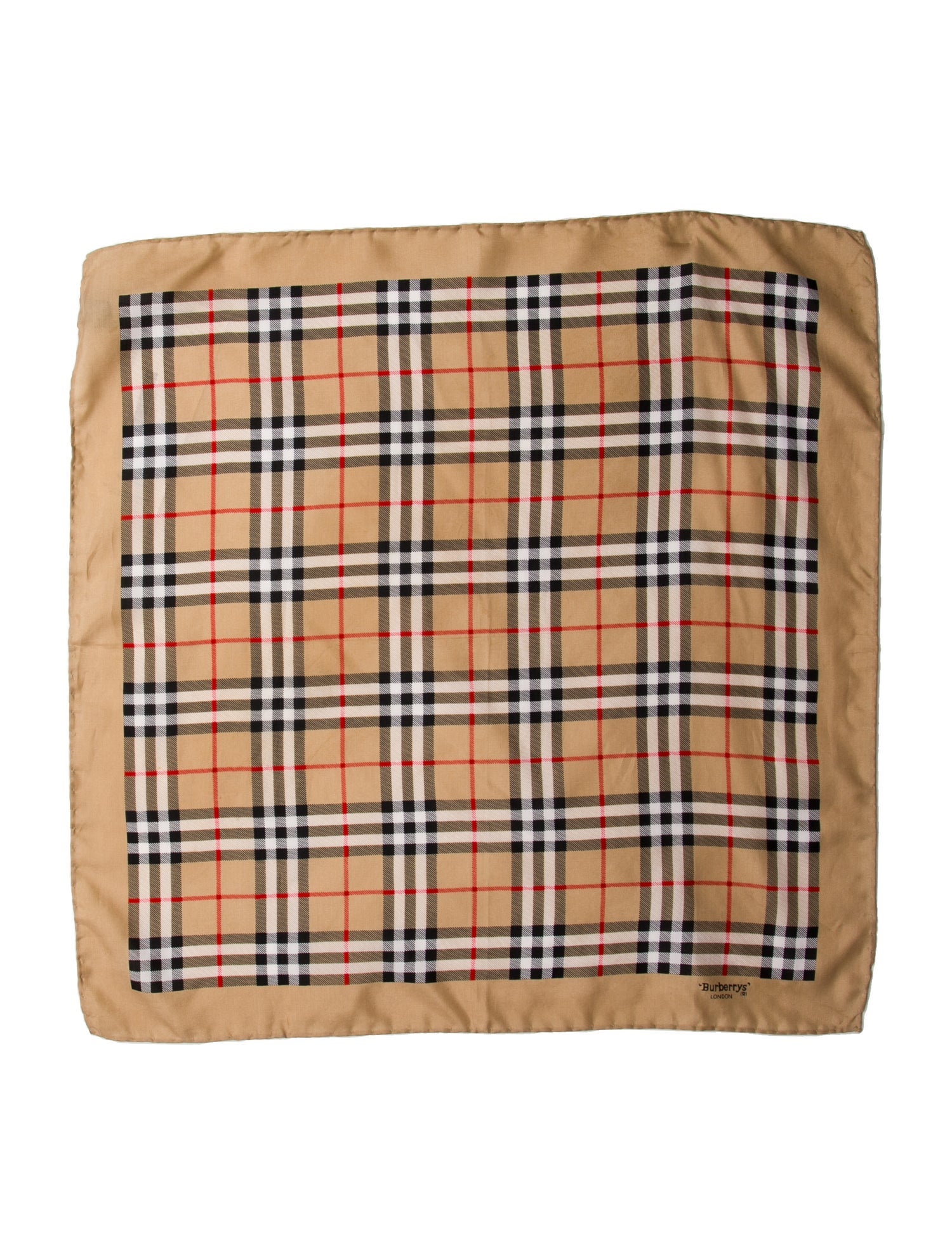 Burberry's Silk Vintage Scarf