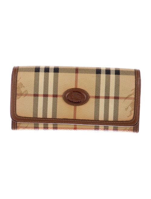 Burberry's Printed Continental Wallet