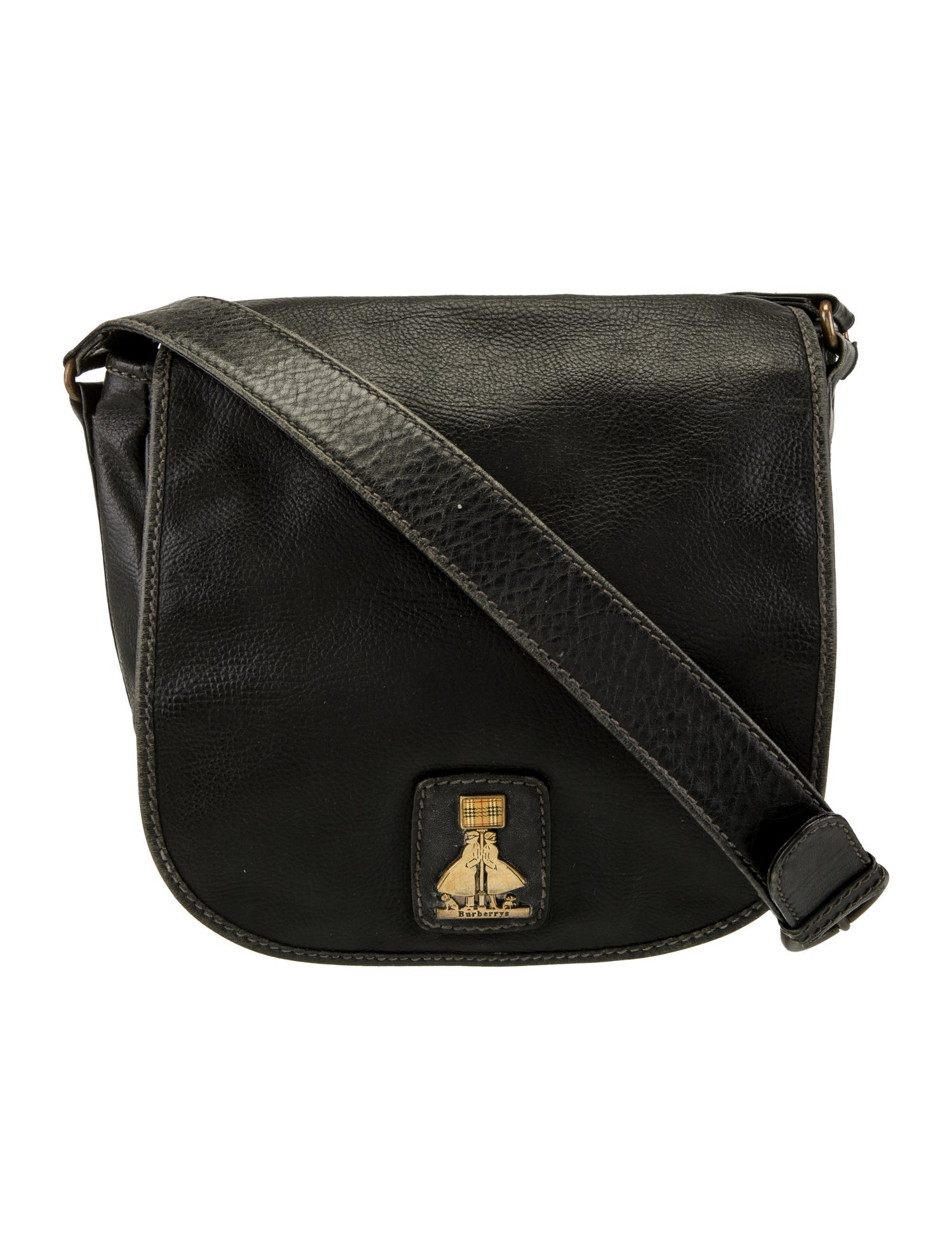 Burberry's House Check Messenger Bag Vintage