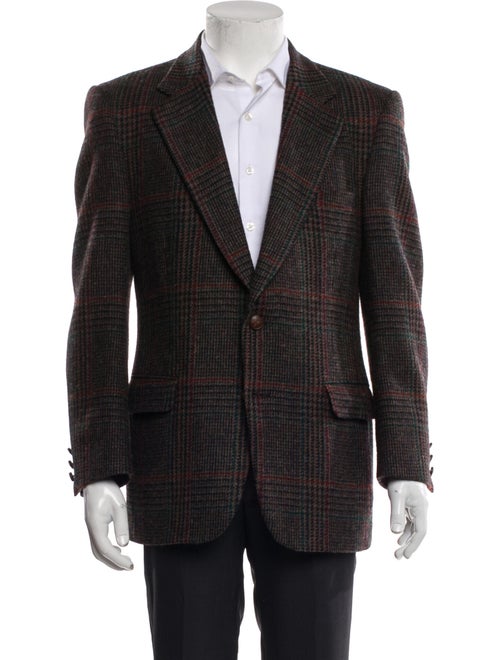 Burberry's Wool Houndstooth Print Suit