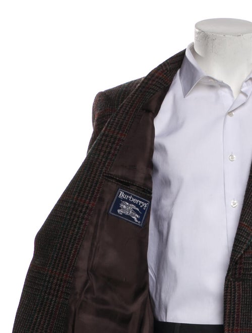 Burberry's Wool Houndstooth Print Suit