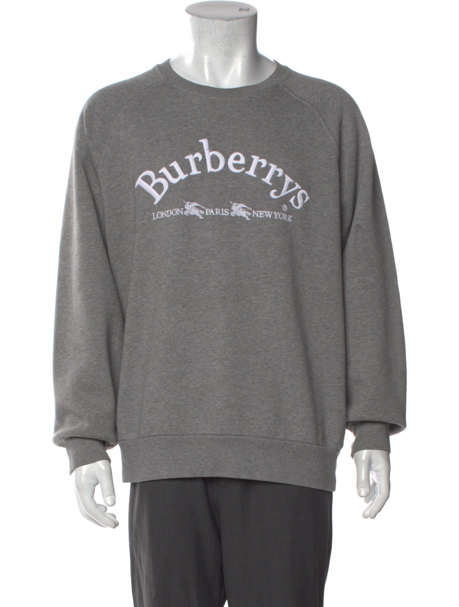 Burberry Graphic Print Crew Neck Pullover