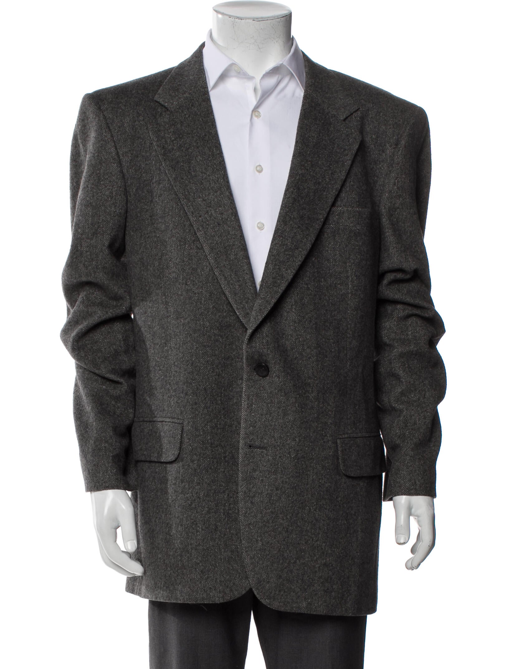 Burberry's Camel Hair Tweed Pattern Blazer