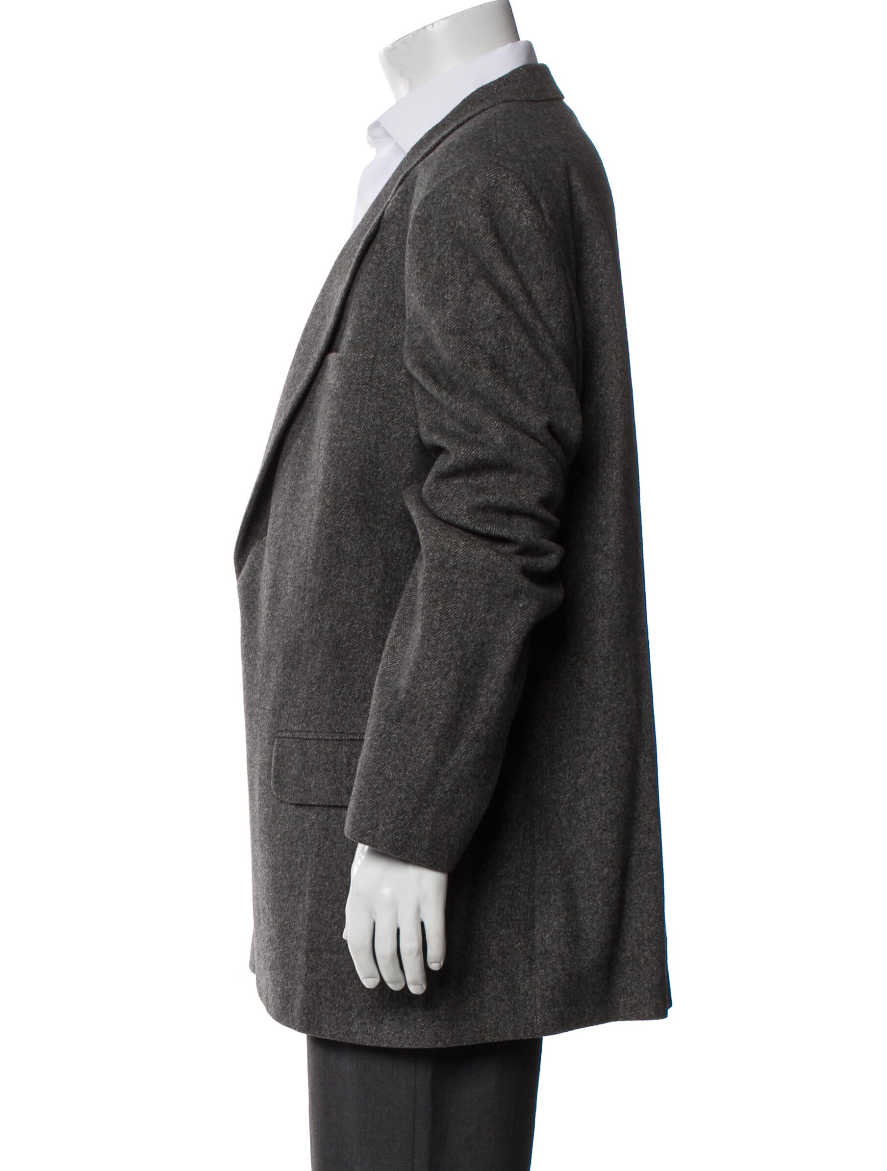 Burberry's Camel Hair Tweed Pattern Blazer