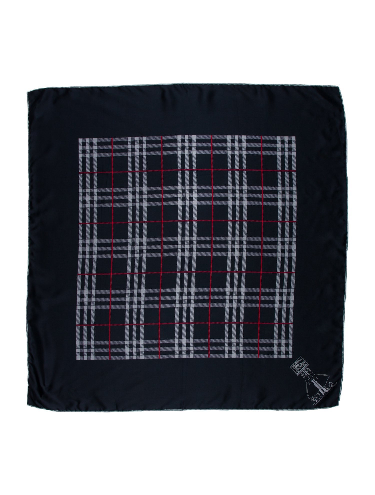 Burberry's Silk Printed Scarf