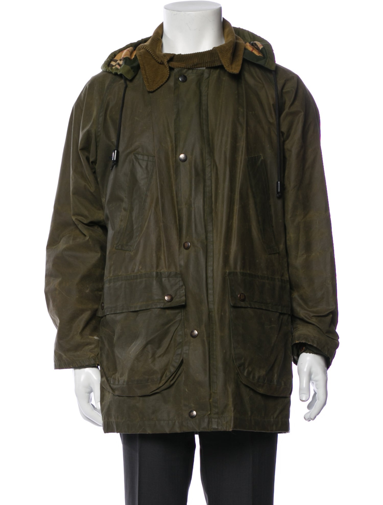 Burberry's House Check Pattern Parka