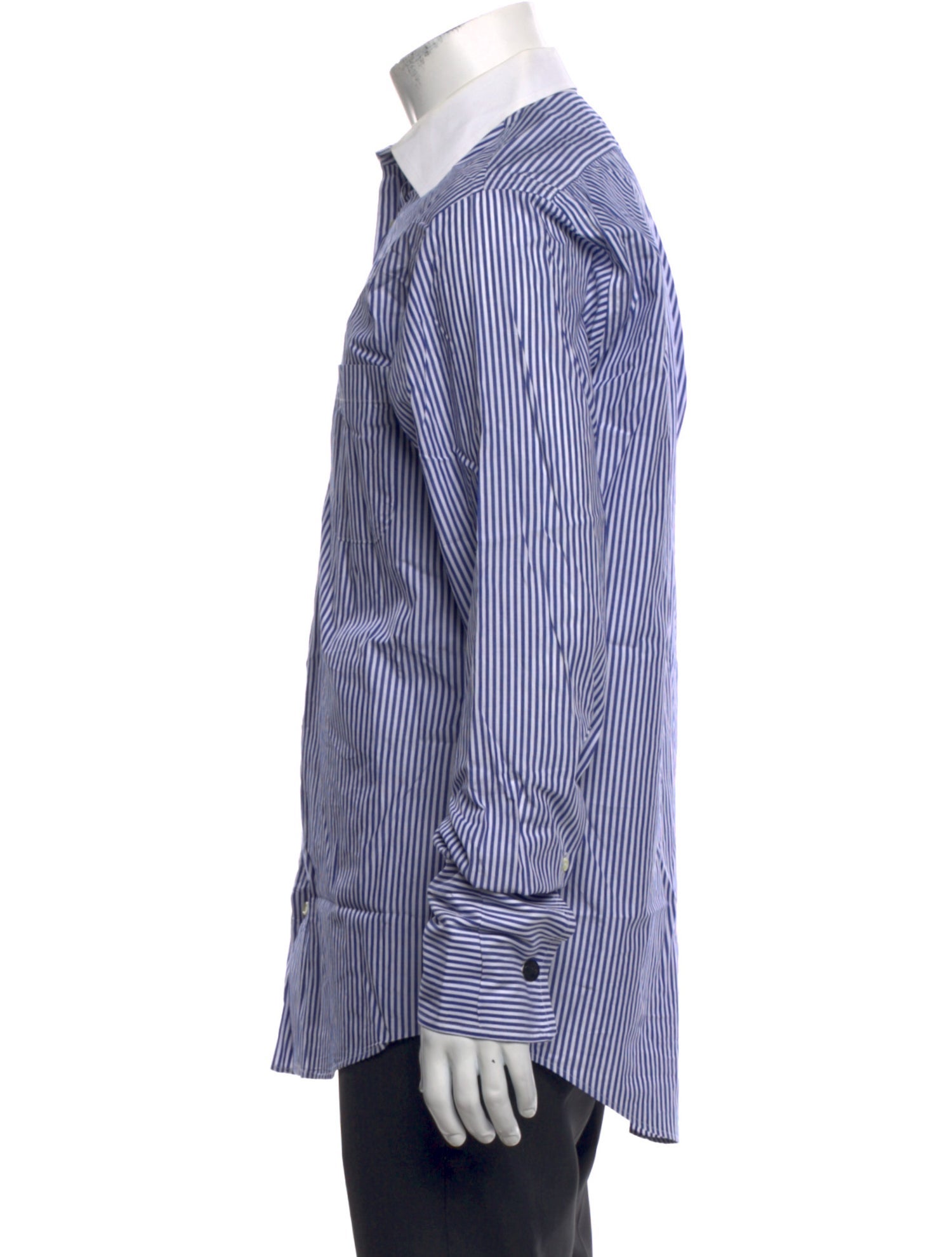 Burberry's Striped Long Sleeve Shirt