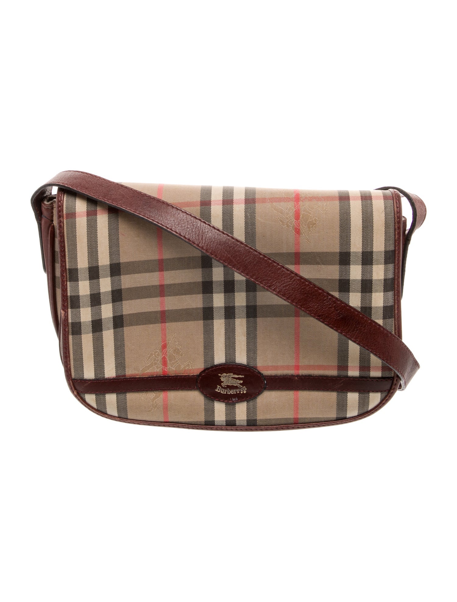 Burberry's Haymarket Check Shoulder Bag