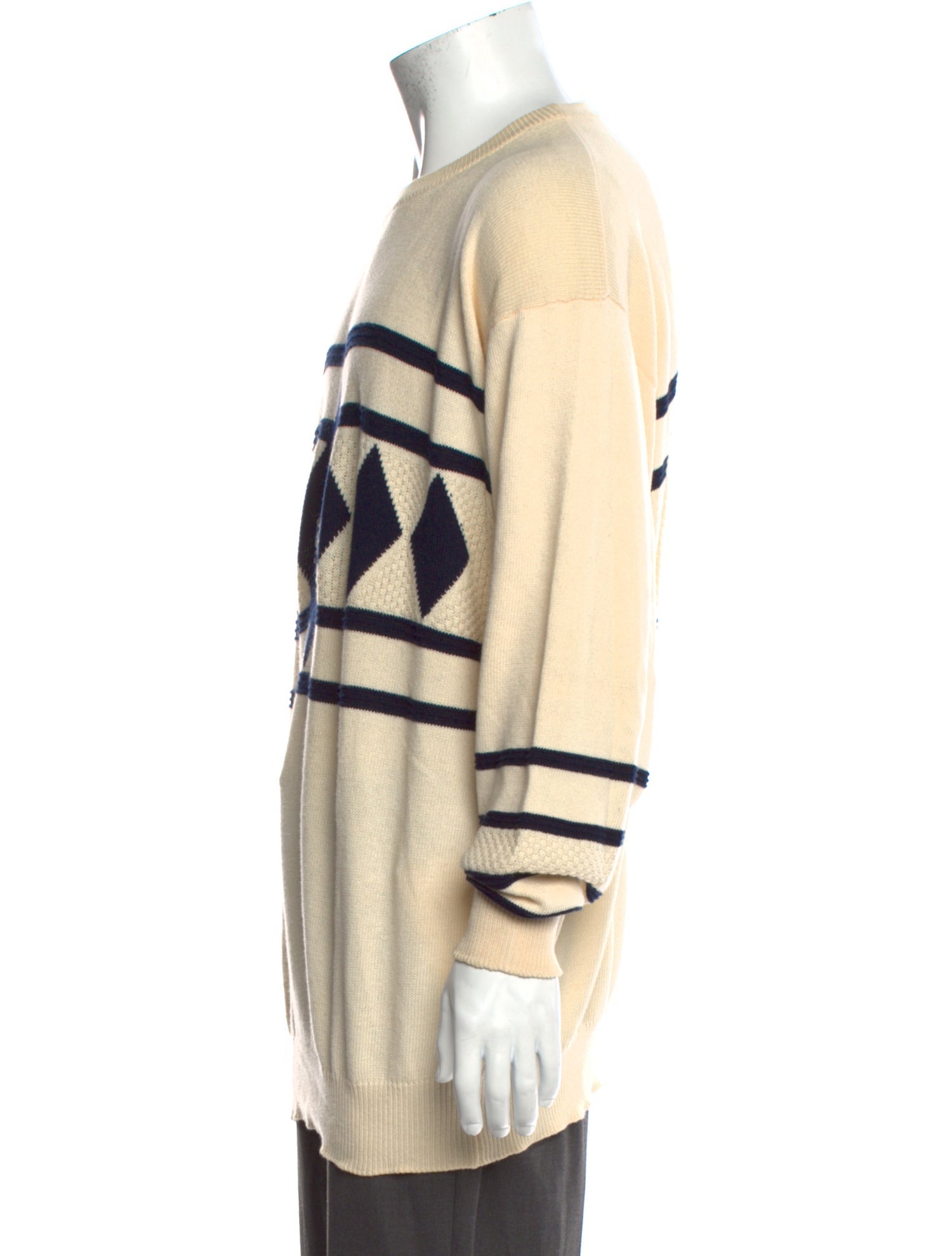 Burberry's Graphic Print Crew Neck Pullover