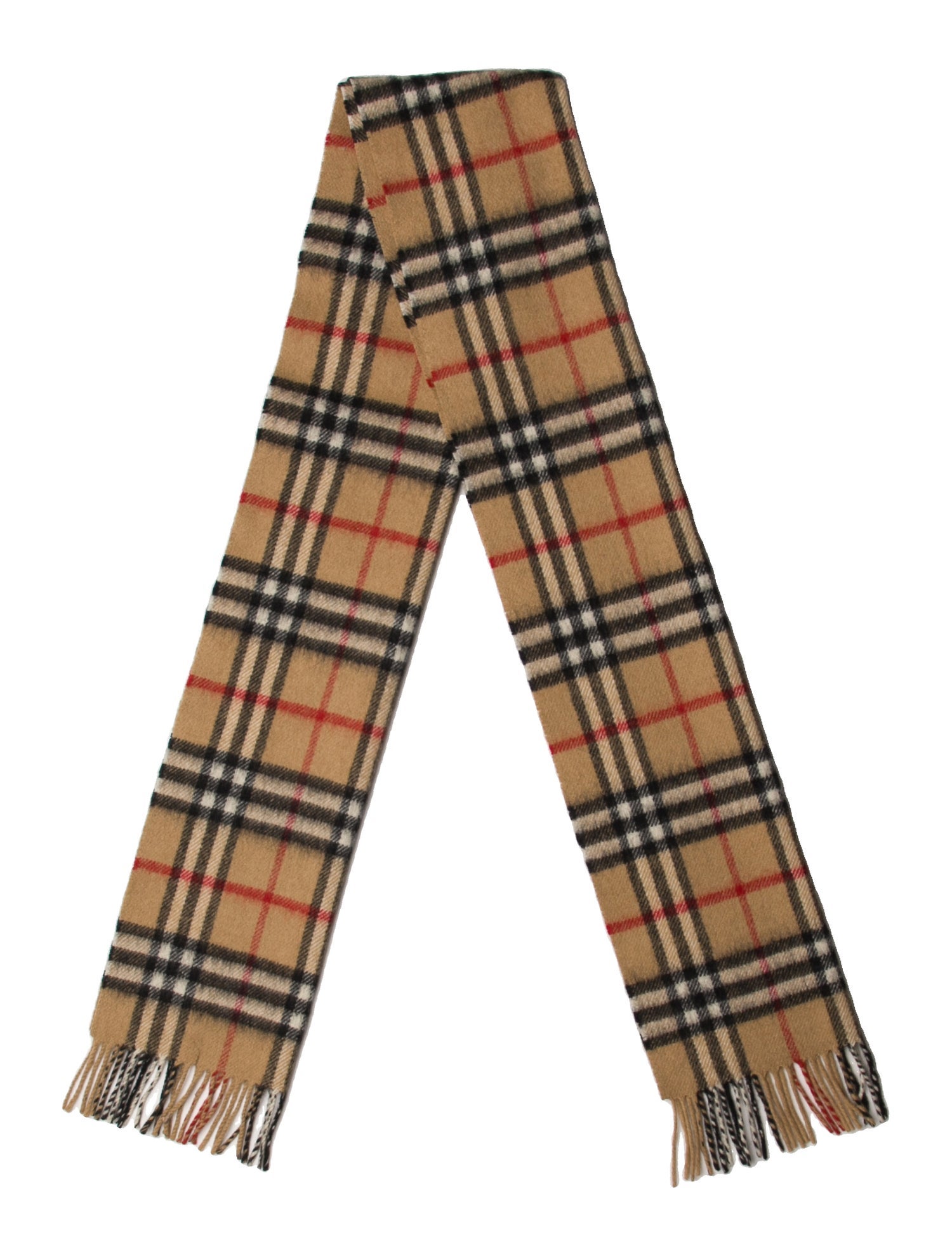 Burberry's Wool House Check Pattern Scarf