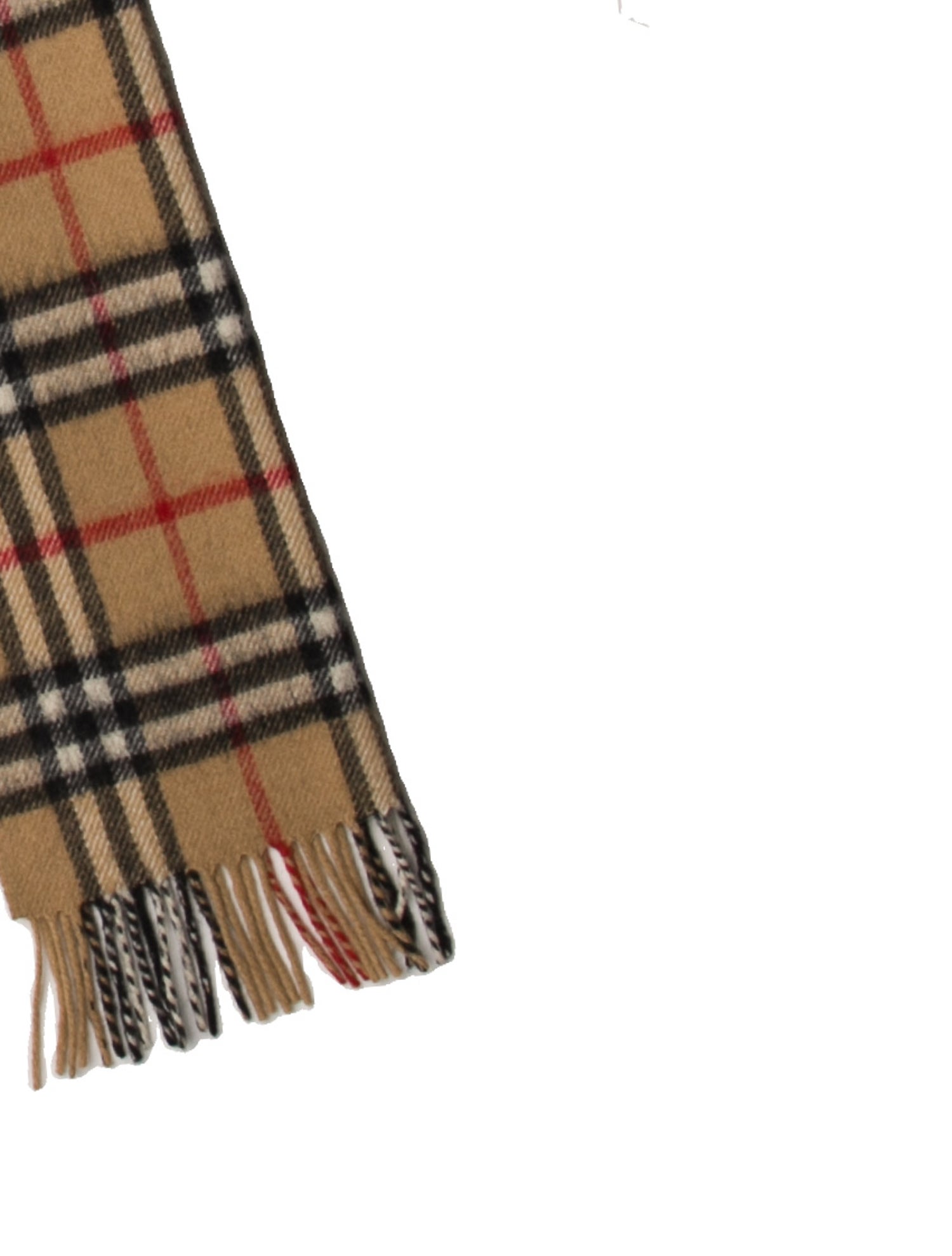 Burberry's Wool House Check Pattern Scarf