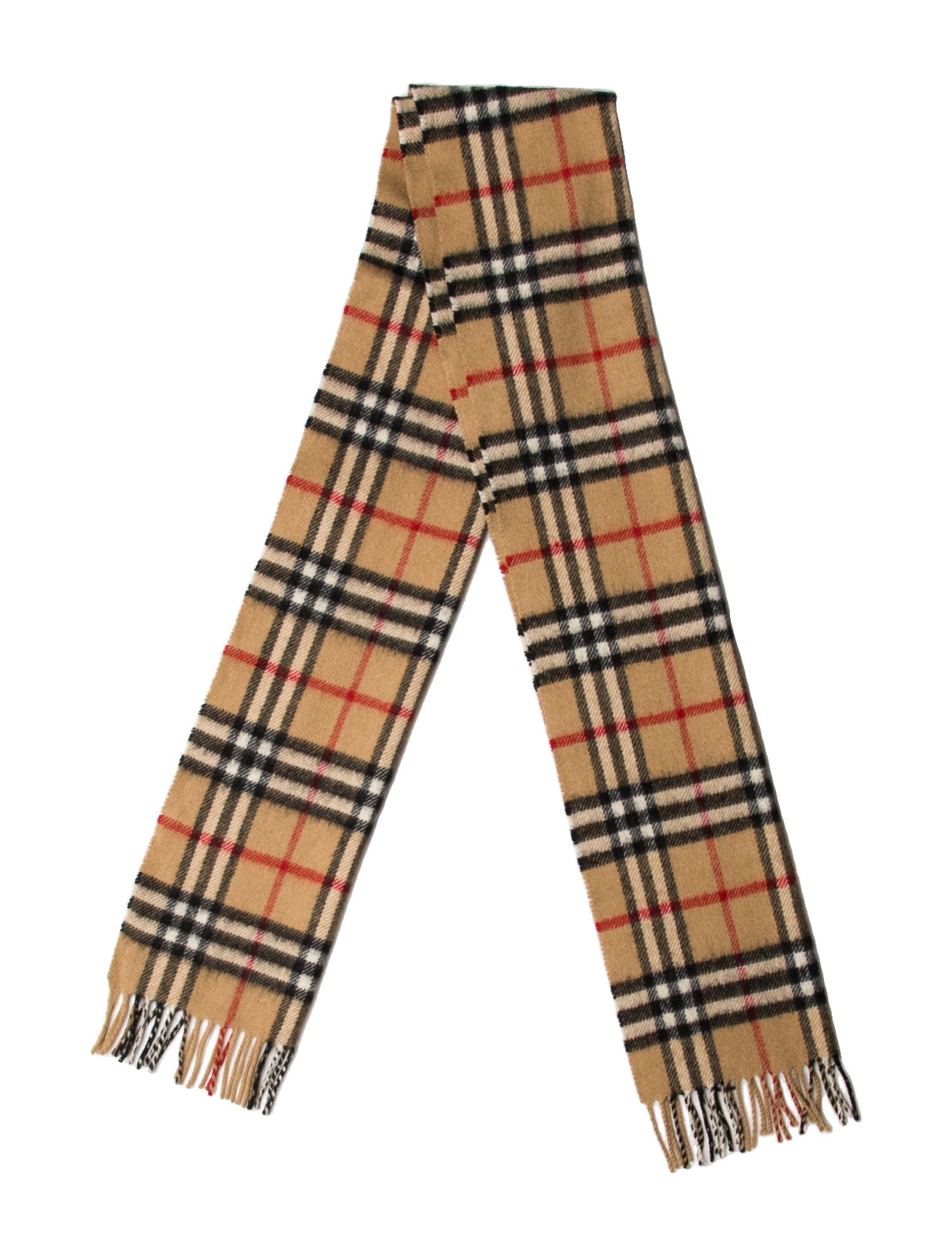 Burberry's Wool House Check Pattern Scarf