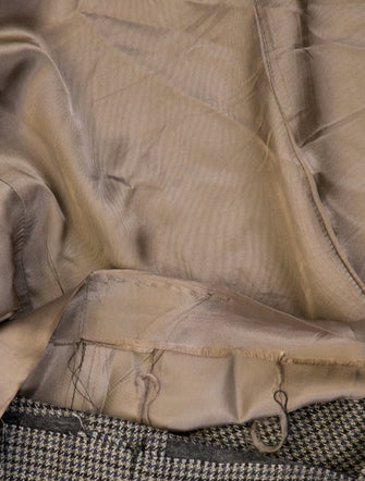 Burberry's Wool Houndstooth Print Blazer