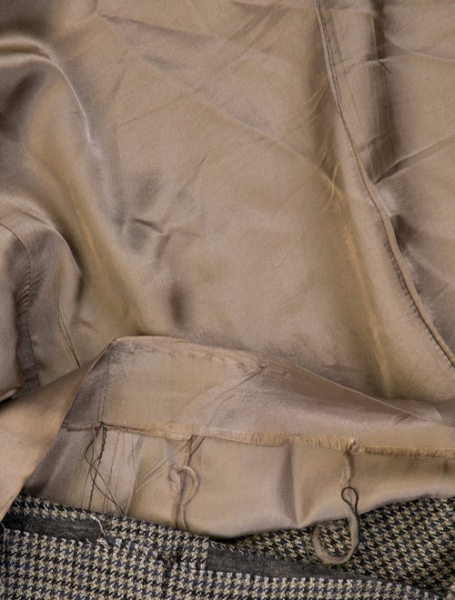 Burberry's Wool Houndstooth Print Blazer