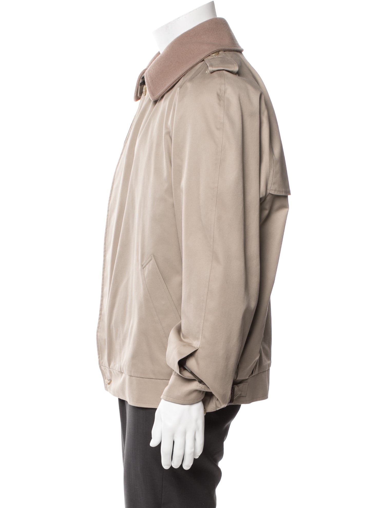 Burberry's House Check Pattern Wool Parka