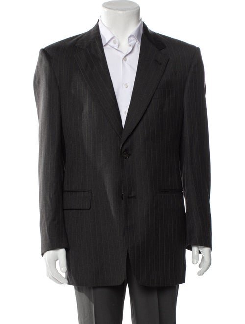 Burberry's Lambswool Striped Blazer