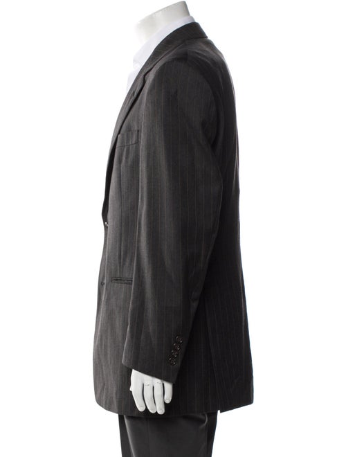 Burberry's Lambswool Striped Blazer
