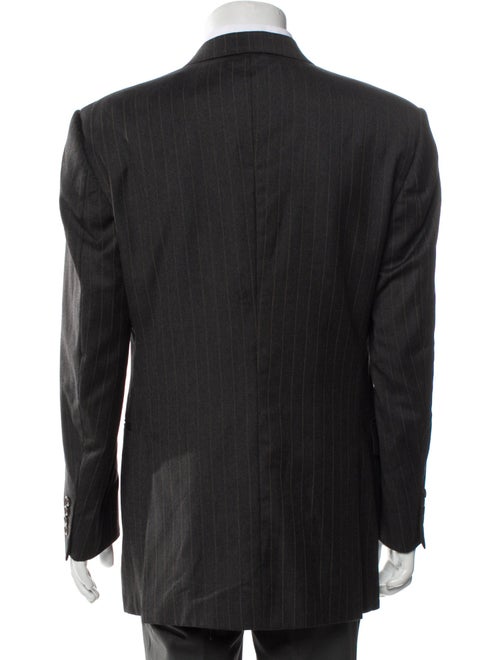 Burberry's Lambswool Striped Blazer