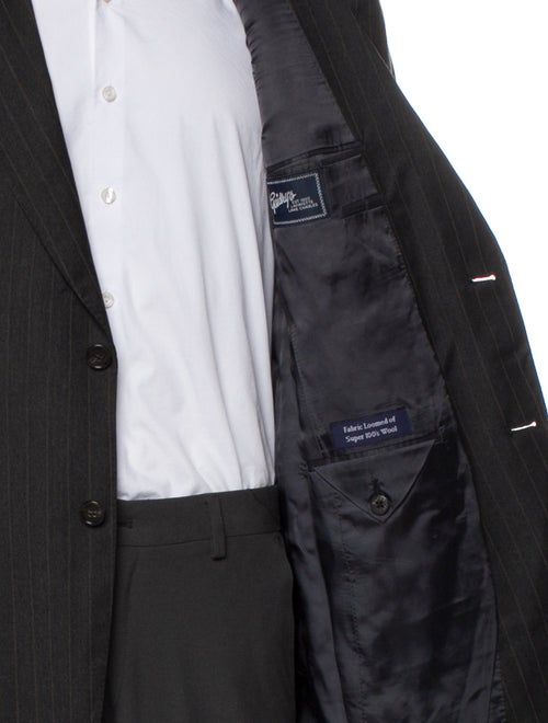 Burberry's Lambswool Striped Blazer