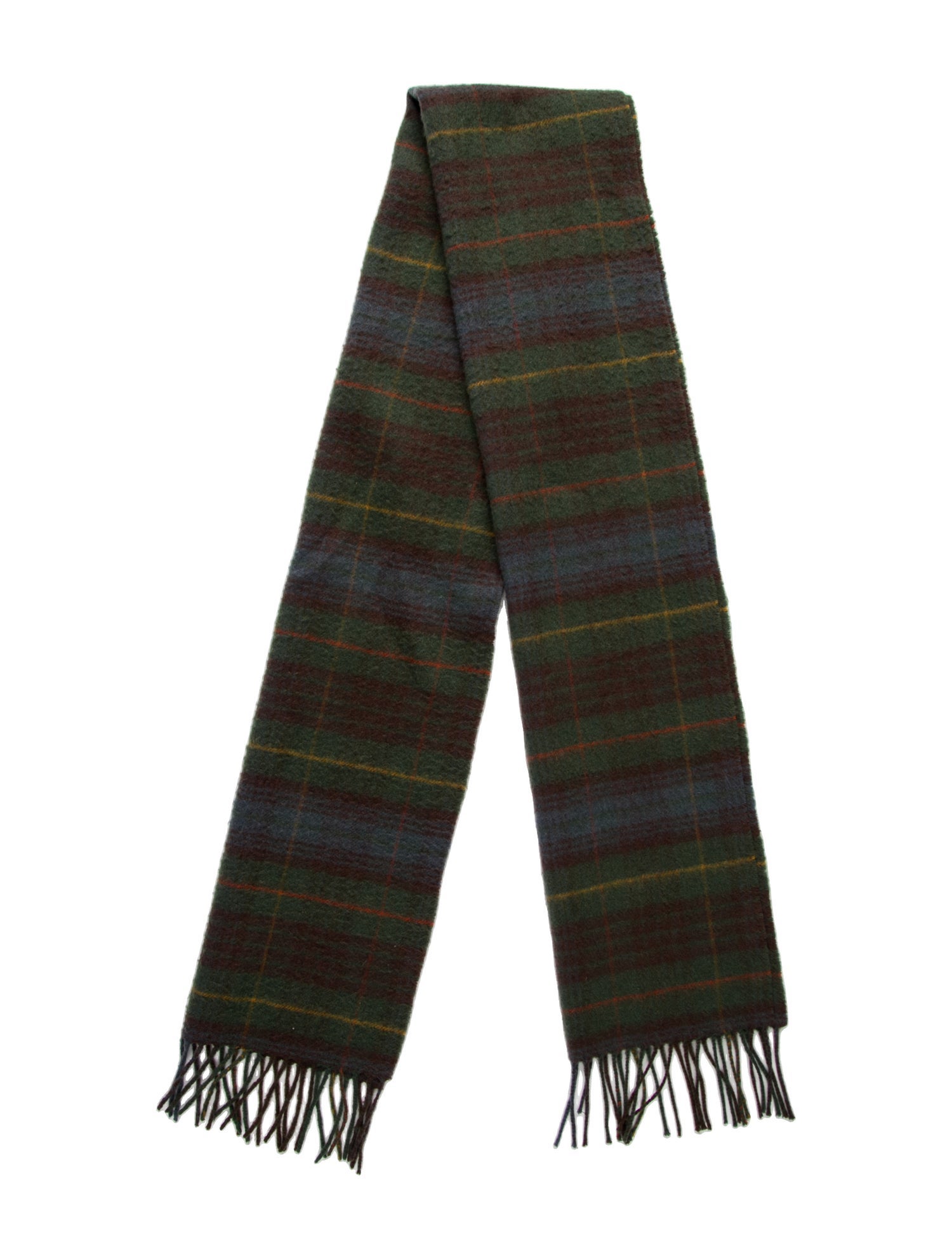 Burberry's Cashmere Striped Scarf