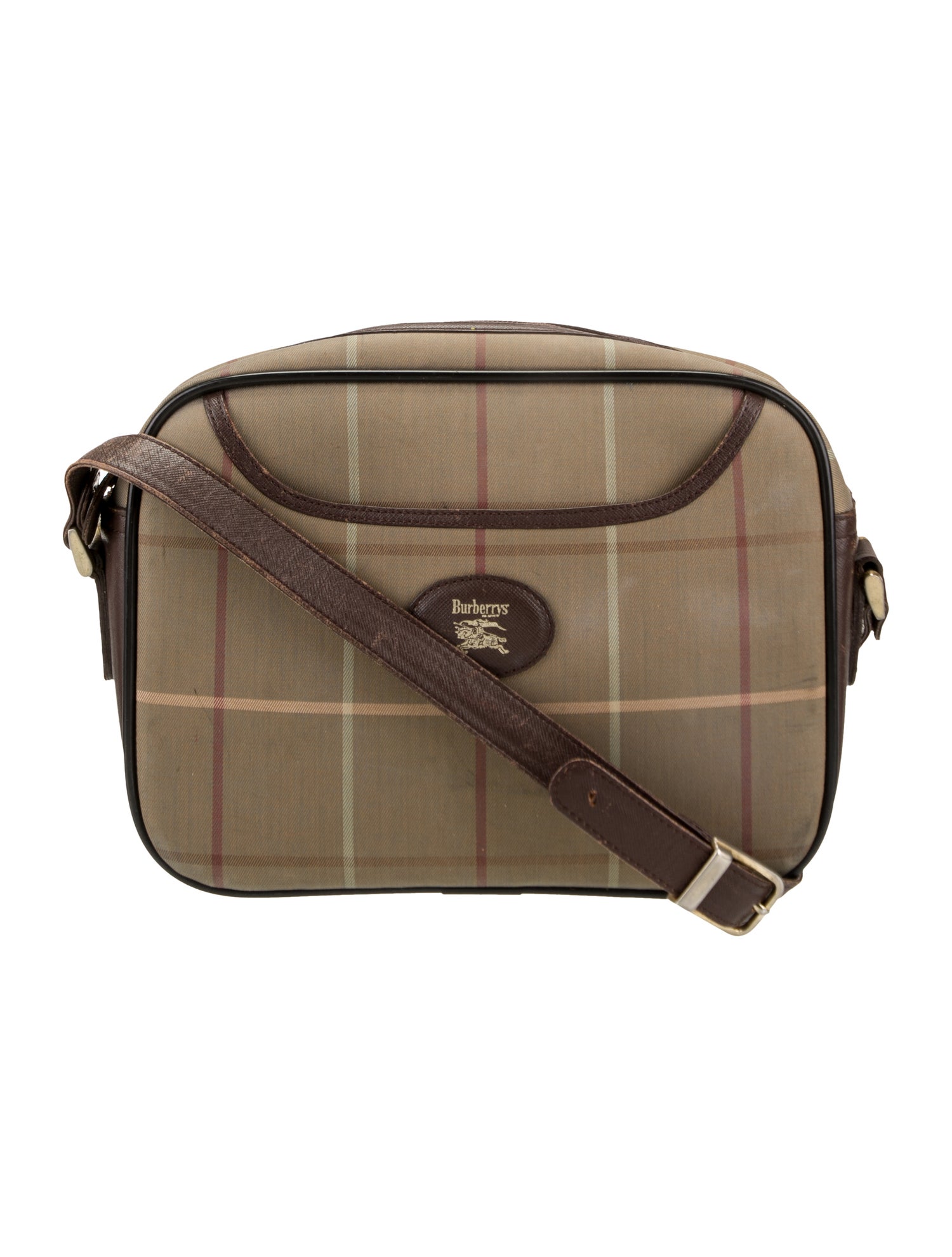 Burberry's Canvas Shoulder Bag Small