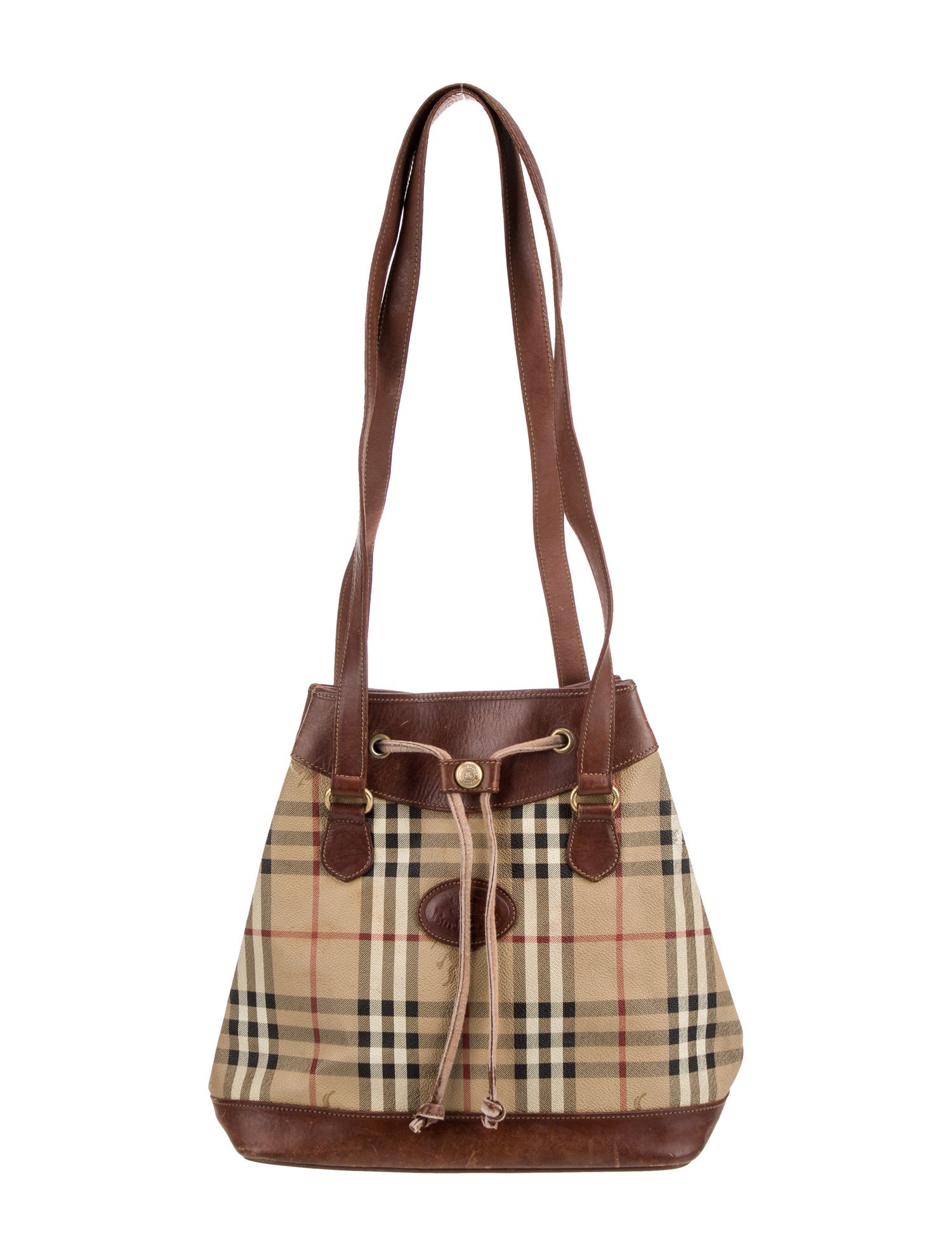 Burberry's Haymarket Check Shoulder Bag