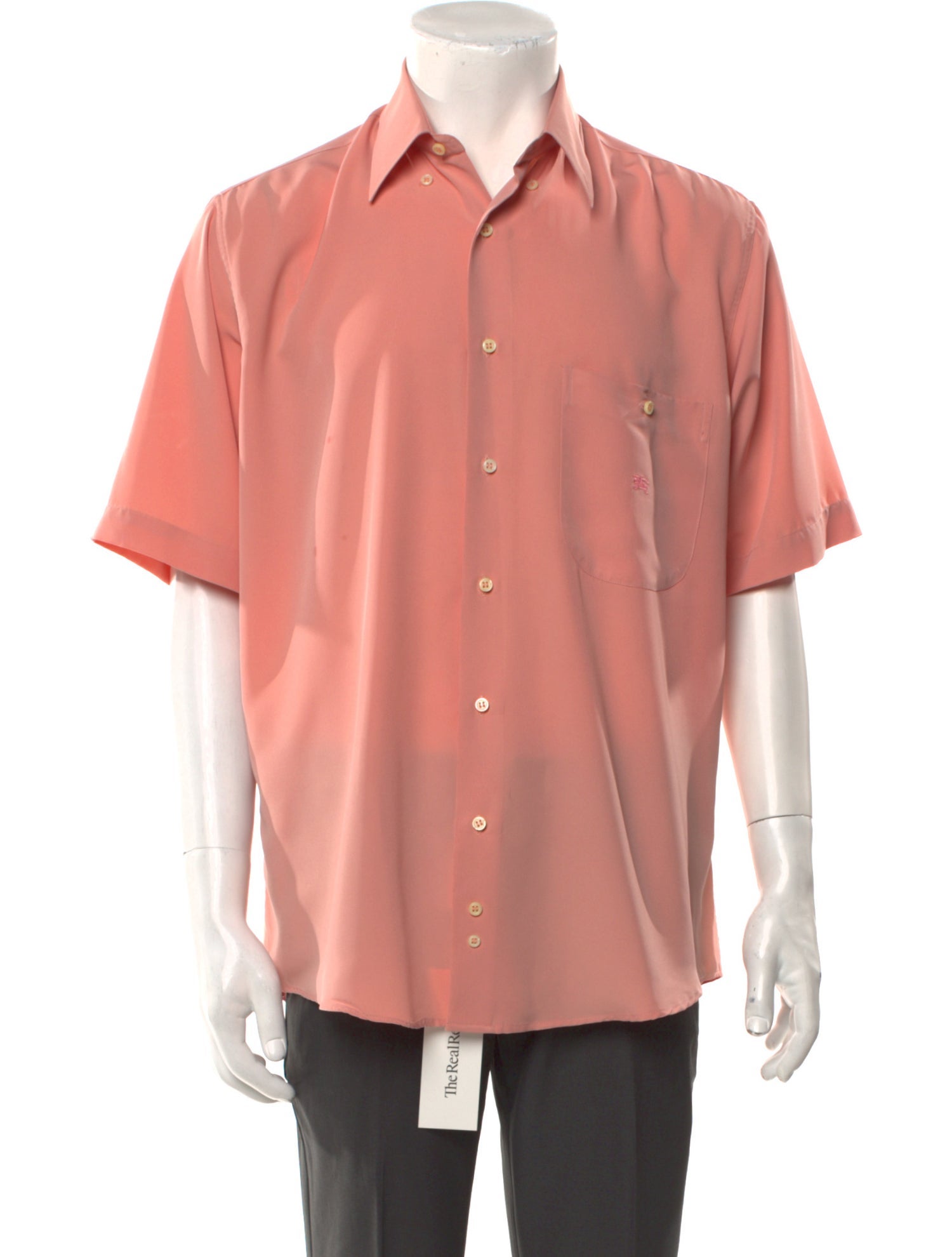 Burberry's Three-Quarter Sleeve Shirt