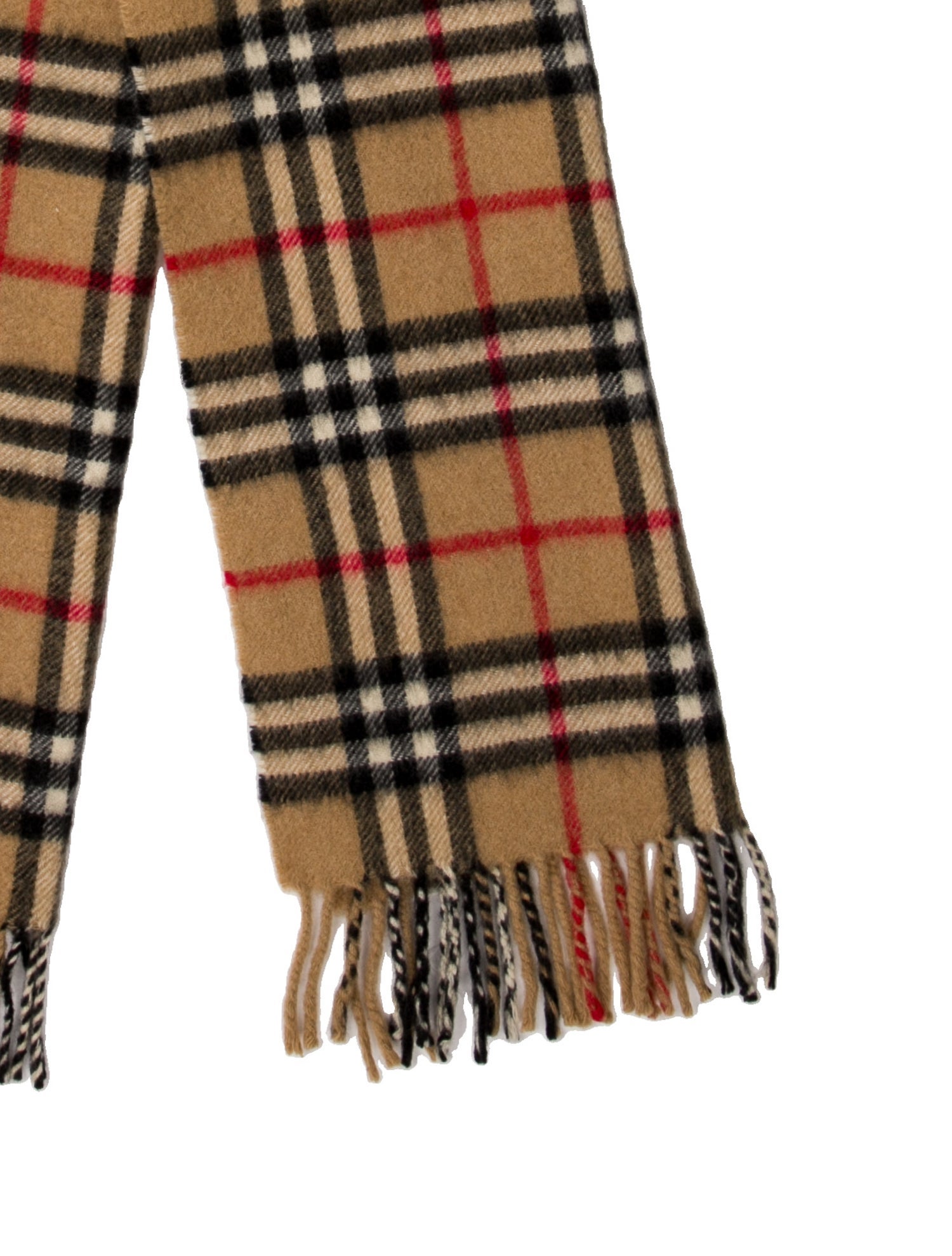 Burberry's Cashmere Vintage Scarf