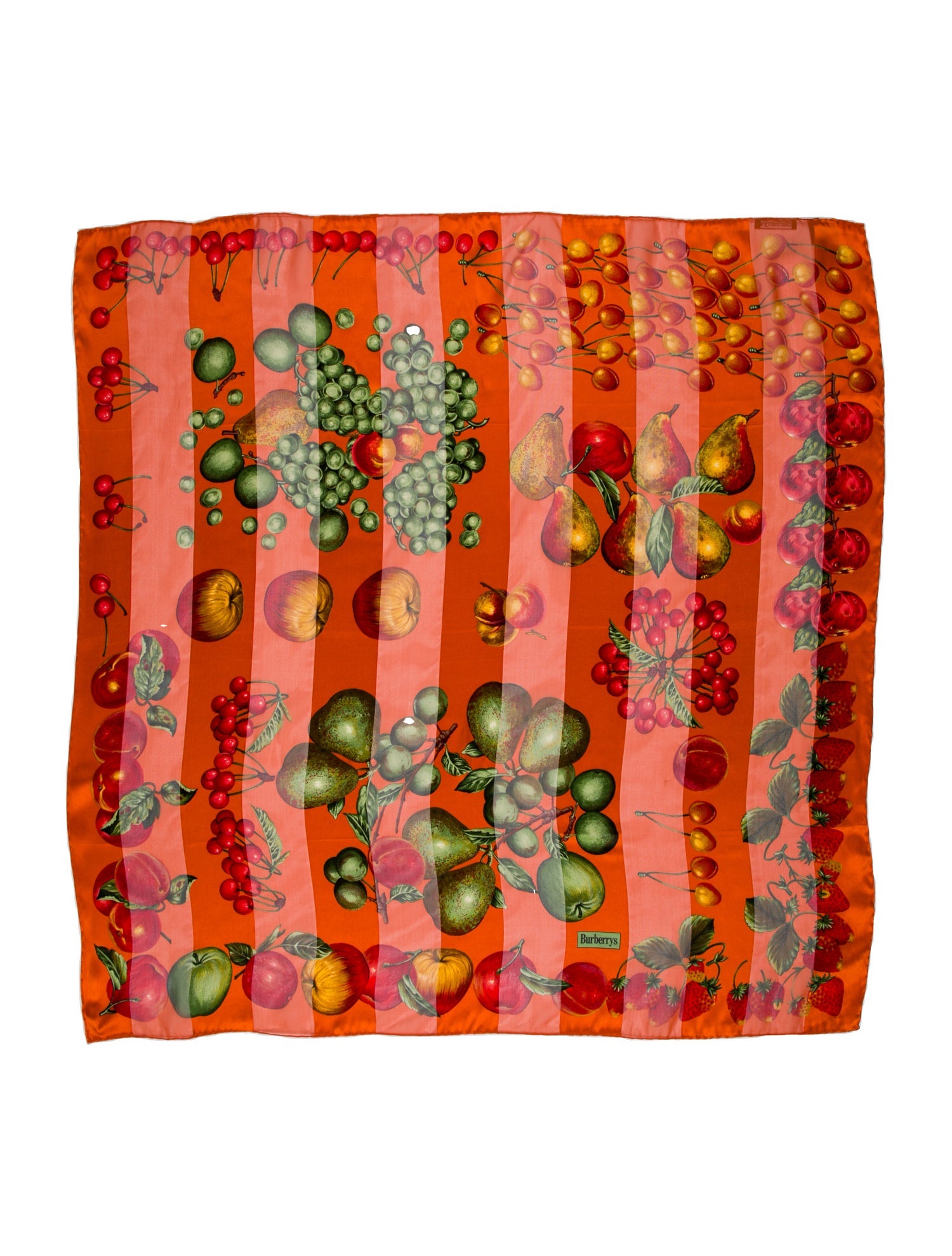 Burberry's Silk Vintage Scarf