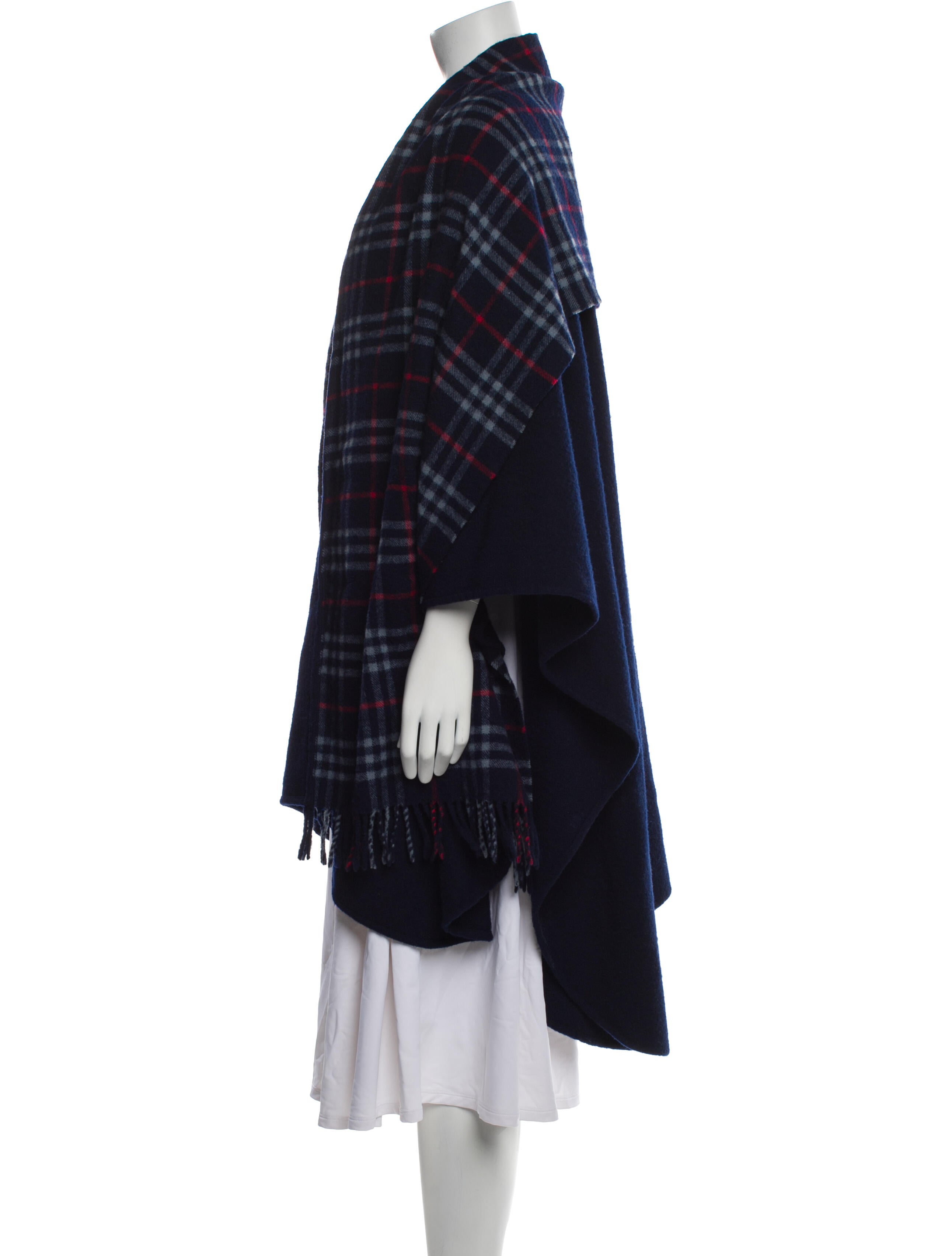 Burberry's Lambswool Striped Shawl