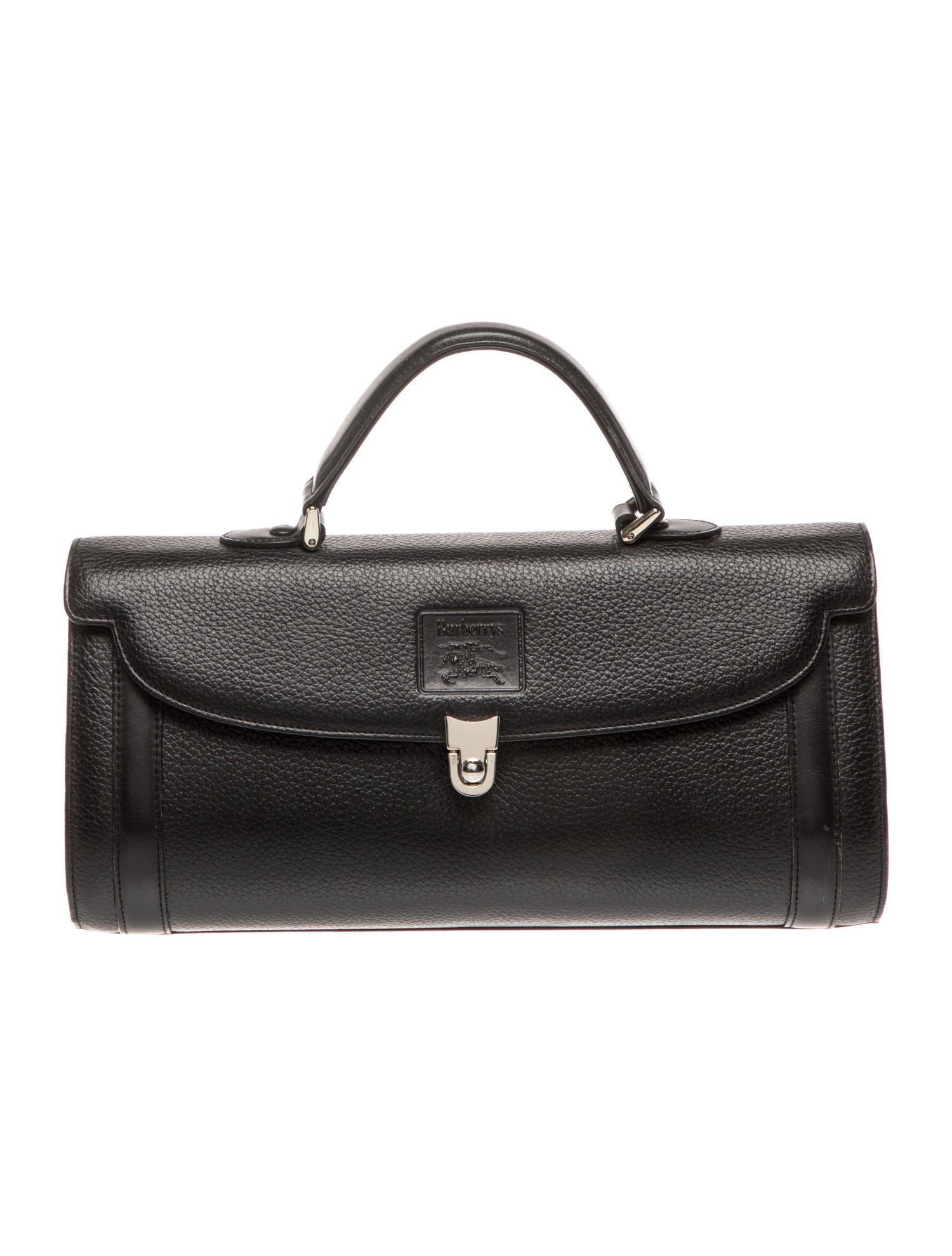 Burberry's Leather Top Handle Bag