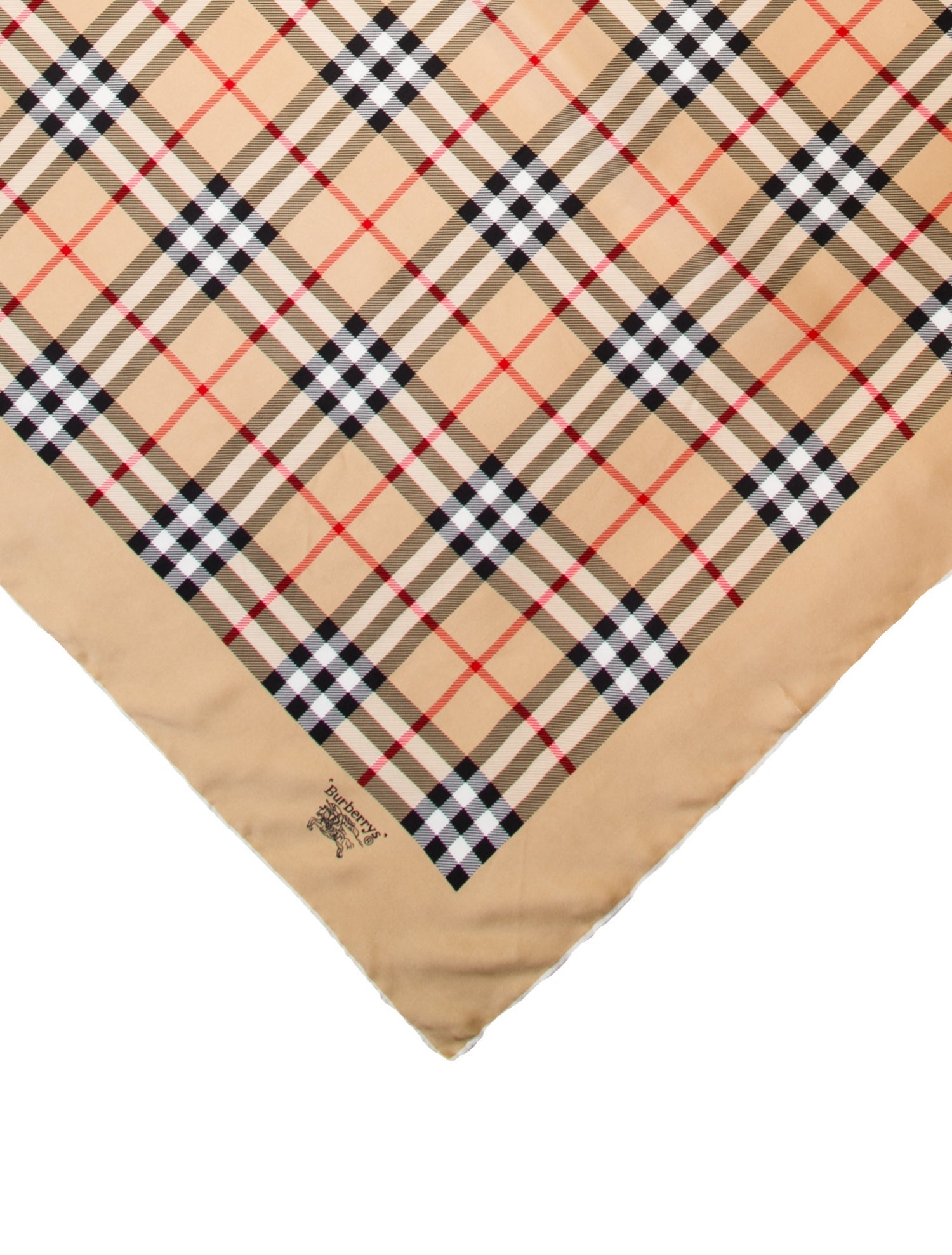 Burberry's Silk Vintage Scarf