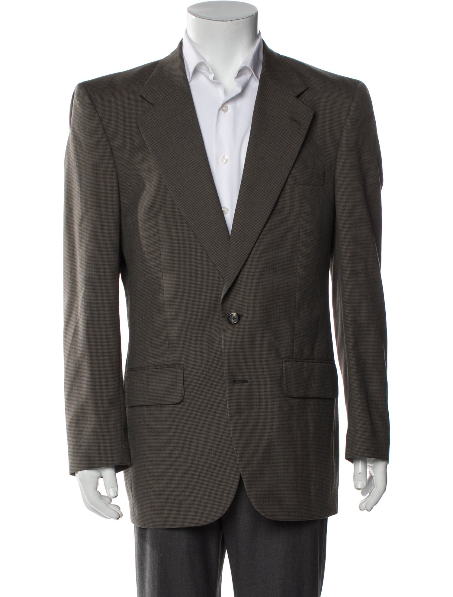 Burberry's Wool Printed Blazer