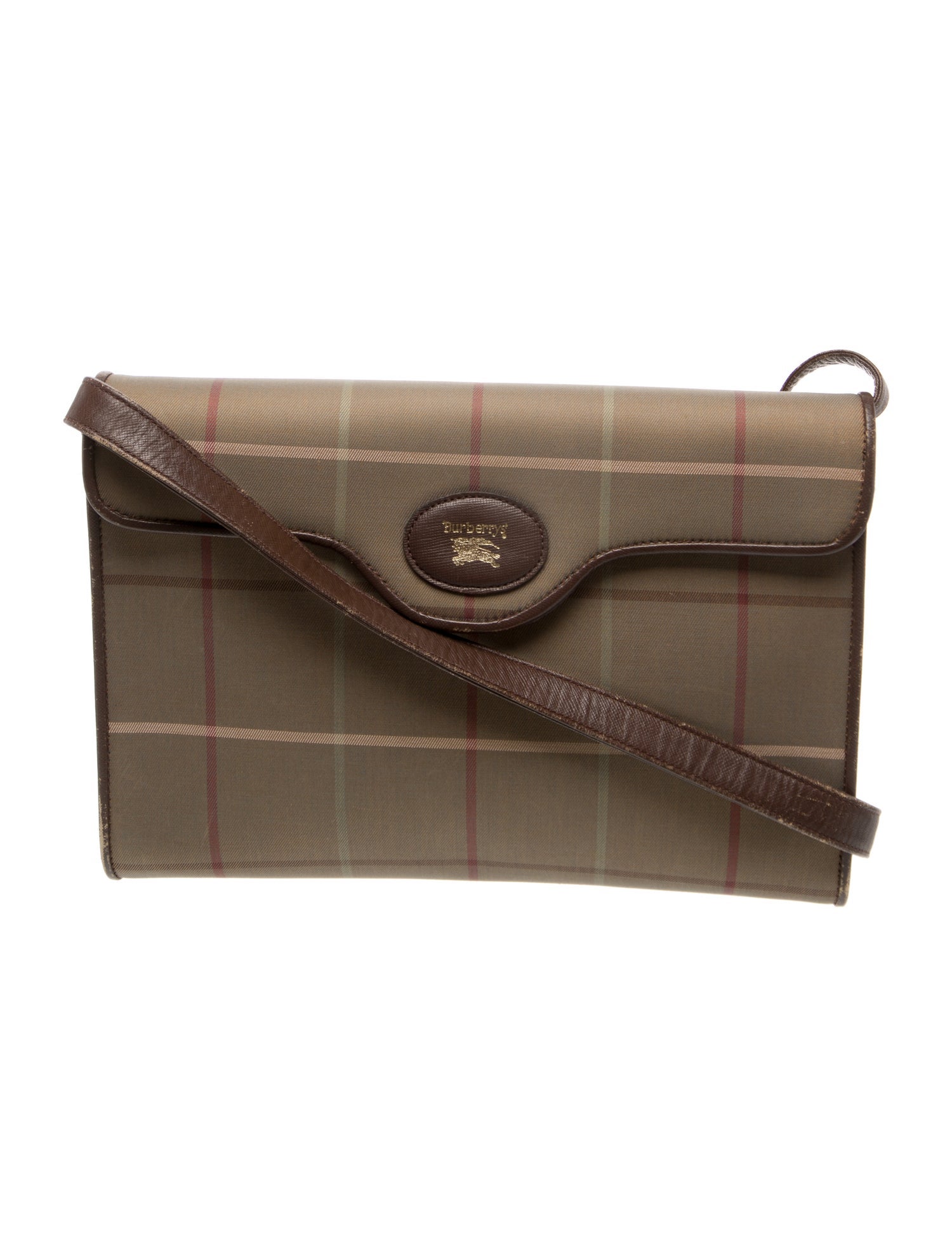 Burberry's Leather Shoulder Bag Vintage