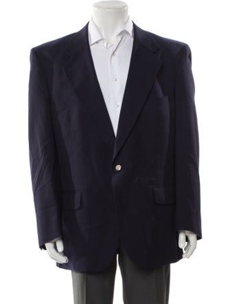 Burberry's Nova Check Pattern Wool Blazer