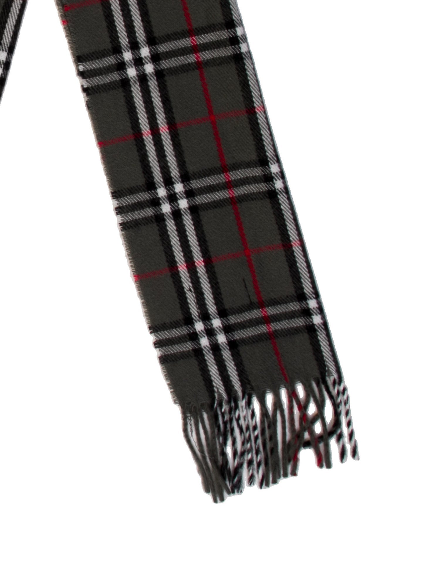 Burberry's Cashmere Nova Check Pattern Scarf